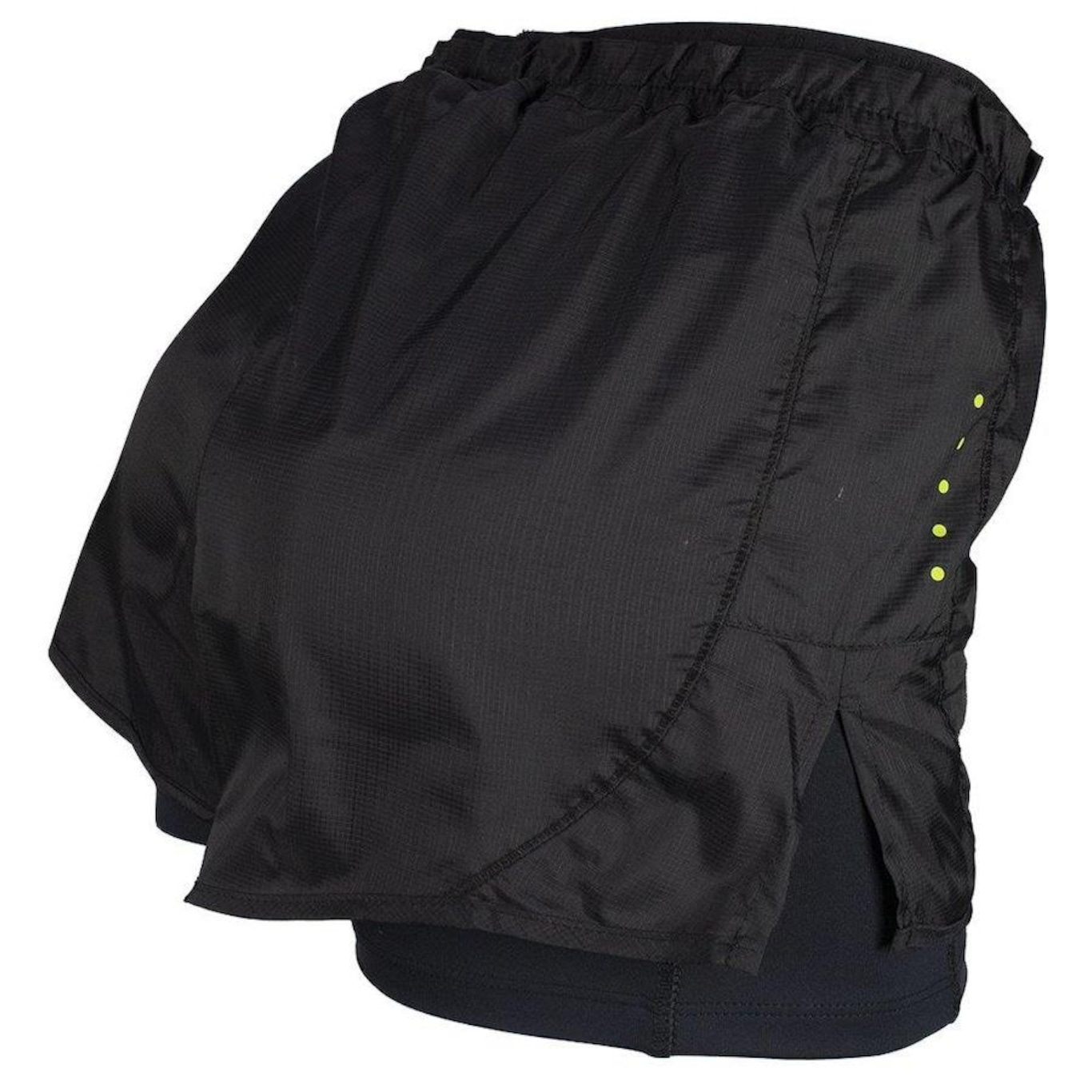 Shorts Alto Giro Aerofit - Feminino - Foto 2