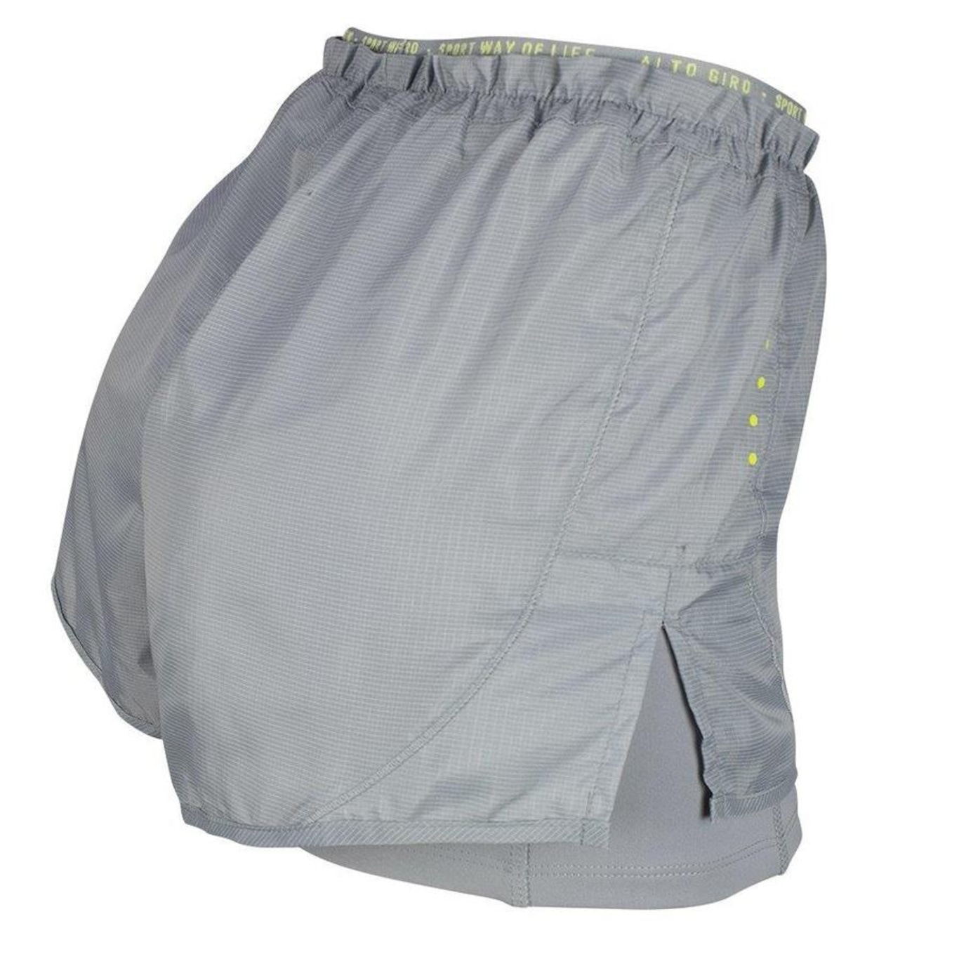 Shorts Alto Giro Aerofit - Feminino - Foto 2