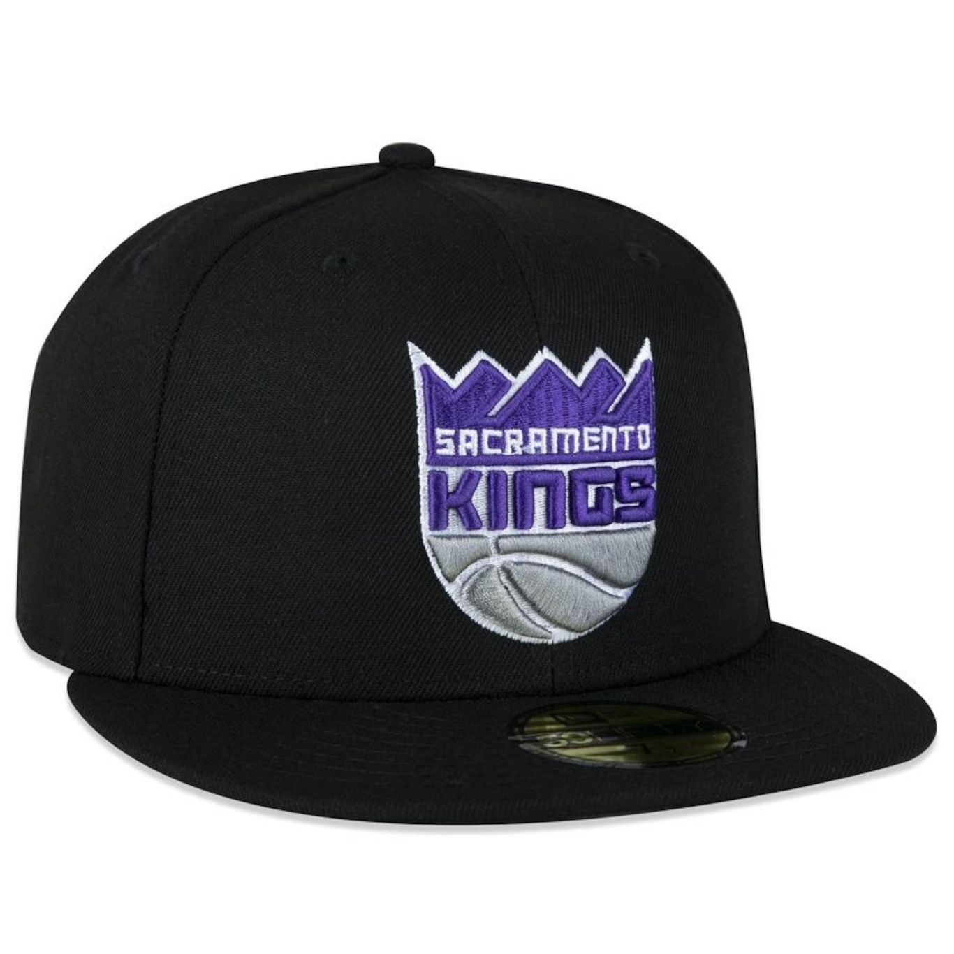 Boné Aba Reta New Era 59Fifty Aba Reta NBA SACRAMENTO KINGS Aba Reta Fitted New Era - Foto 3