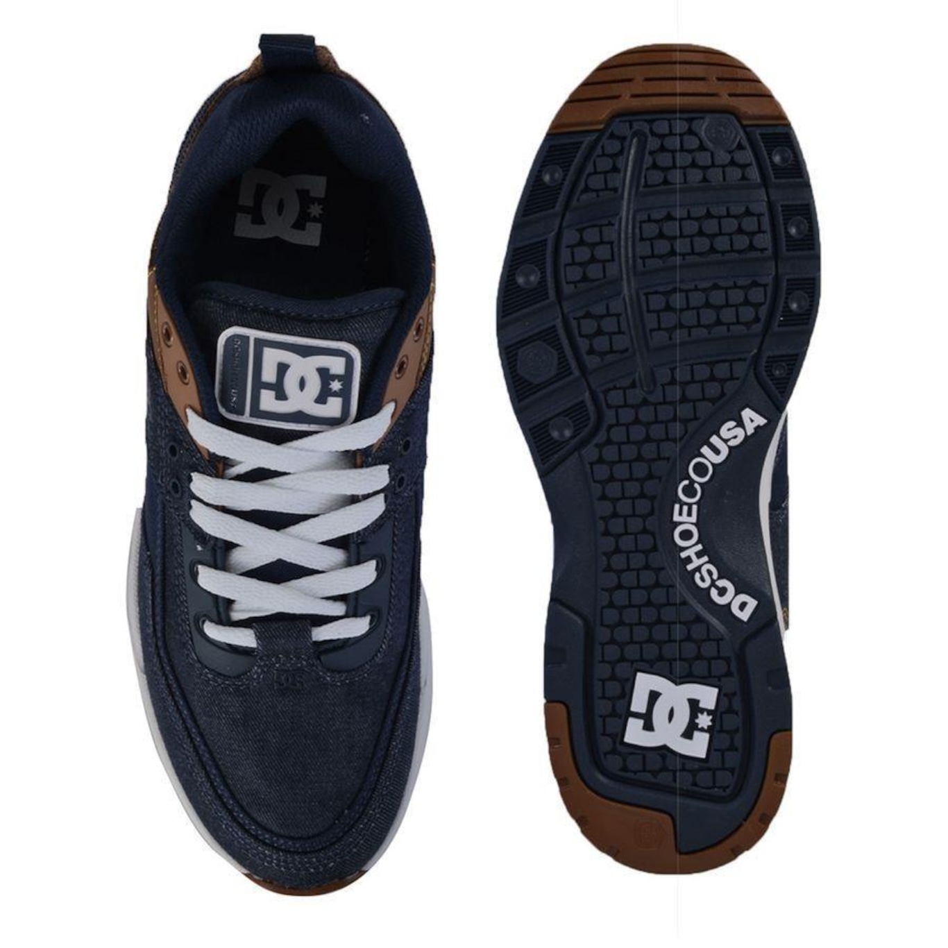 Tênis DC Shoes Tribeka TX Marinho - Masculino - Foto 6