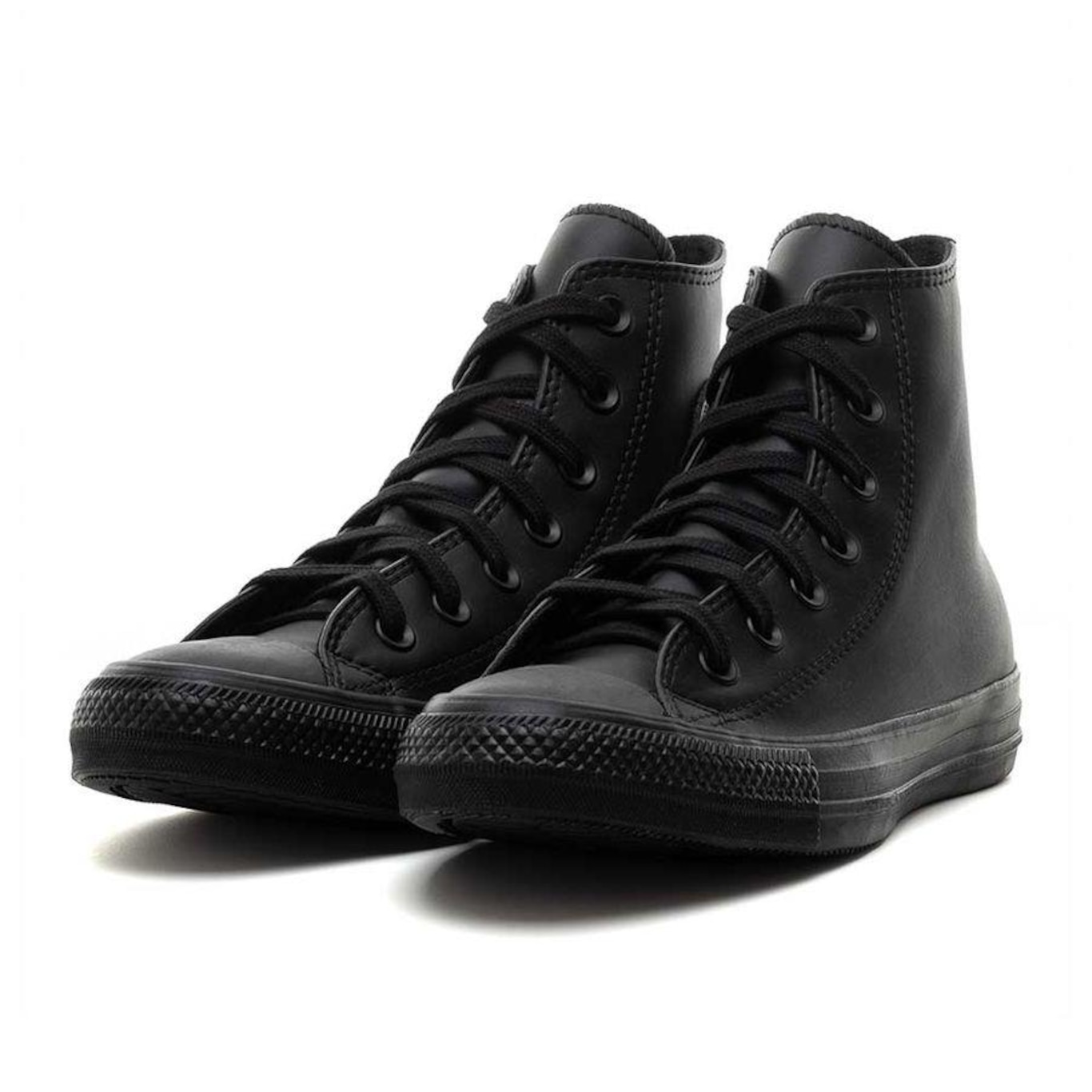 Converse Chuck Taylor All Star Monochrome Preto Cano Alto - Espaco Tenis