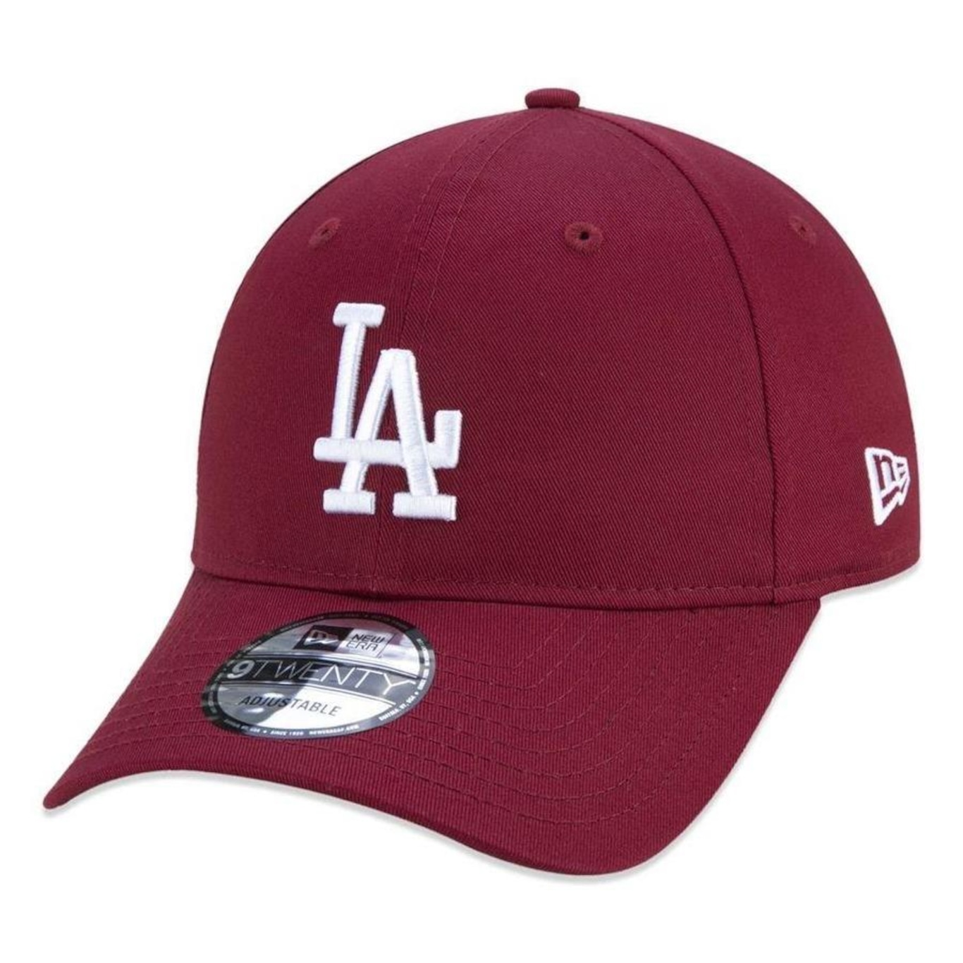 Boné Aba Curva New Era Los Angeles Dodgers 920 ST Permanente - Strapback - Adulto - Foto 1