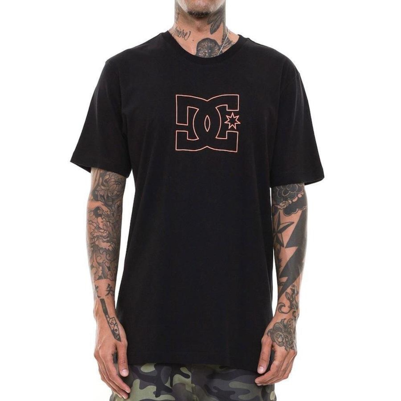 Camiseta DC Shoes Outline Star - Masculina - Foto 1