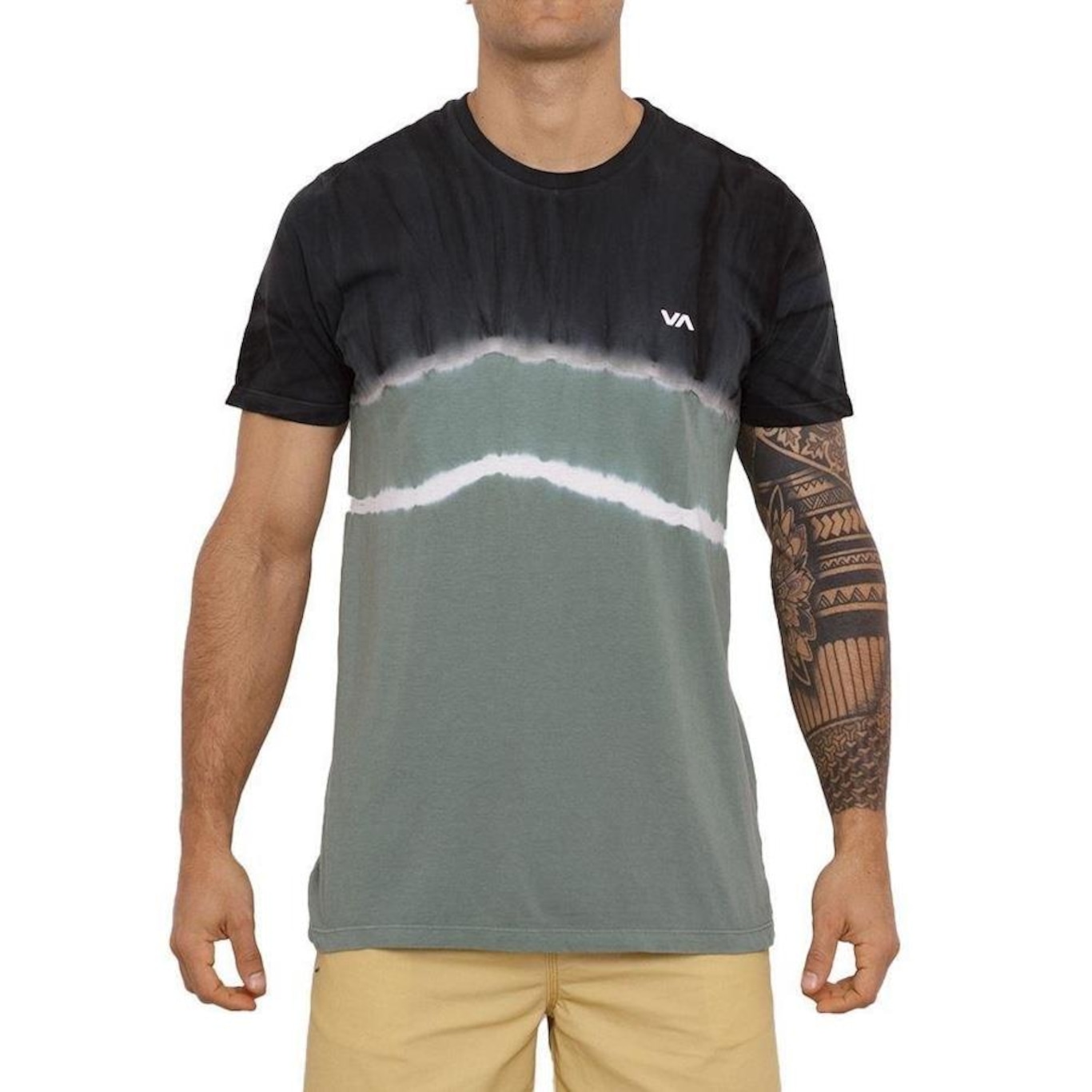 Camiseta RVCA Small RVCA Tie Dye - Masculina - Foto 1