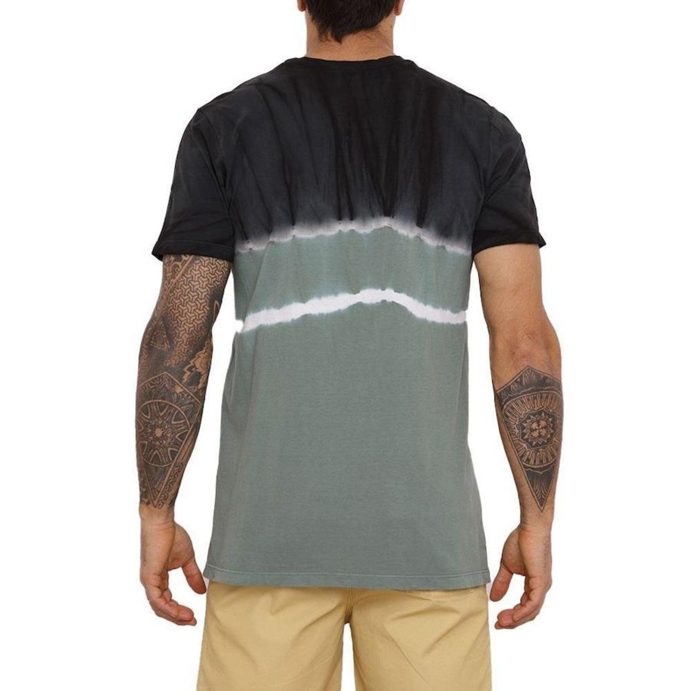 Camiseta RVCA Small RVCA Tie Dye - Masculina - Foto 2