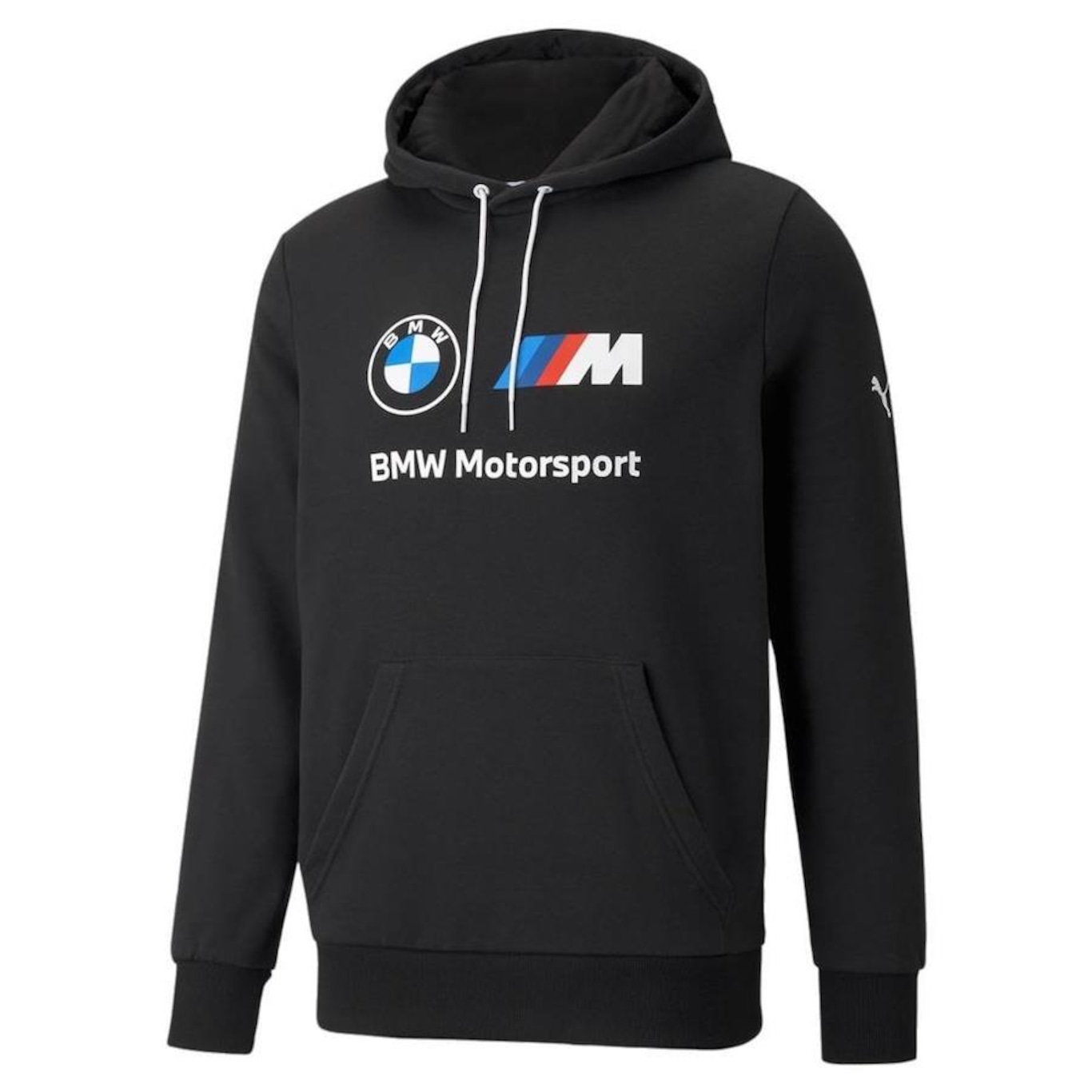 Blusa de Moletom Puma Masculina com Capuz BMW Essentials Fleece - Foto 1