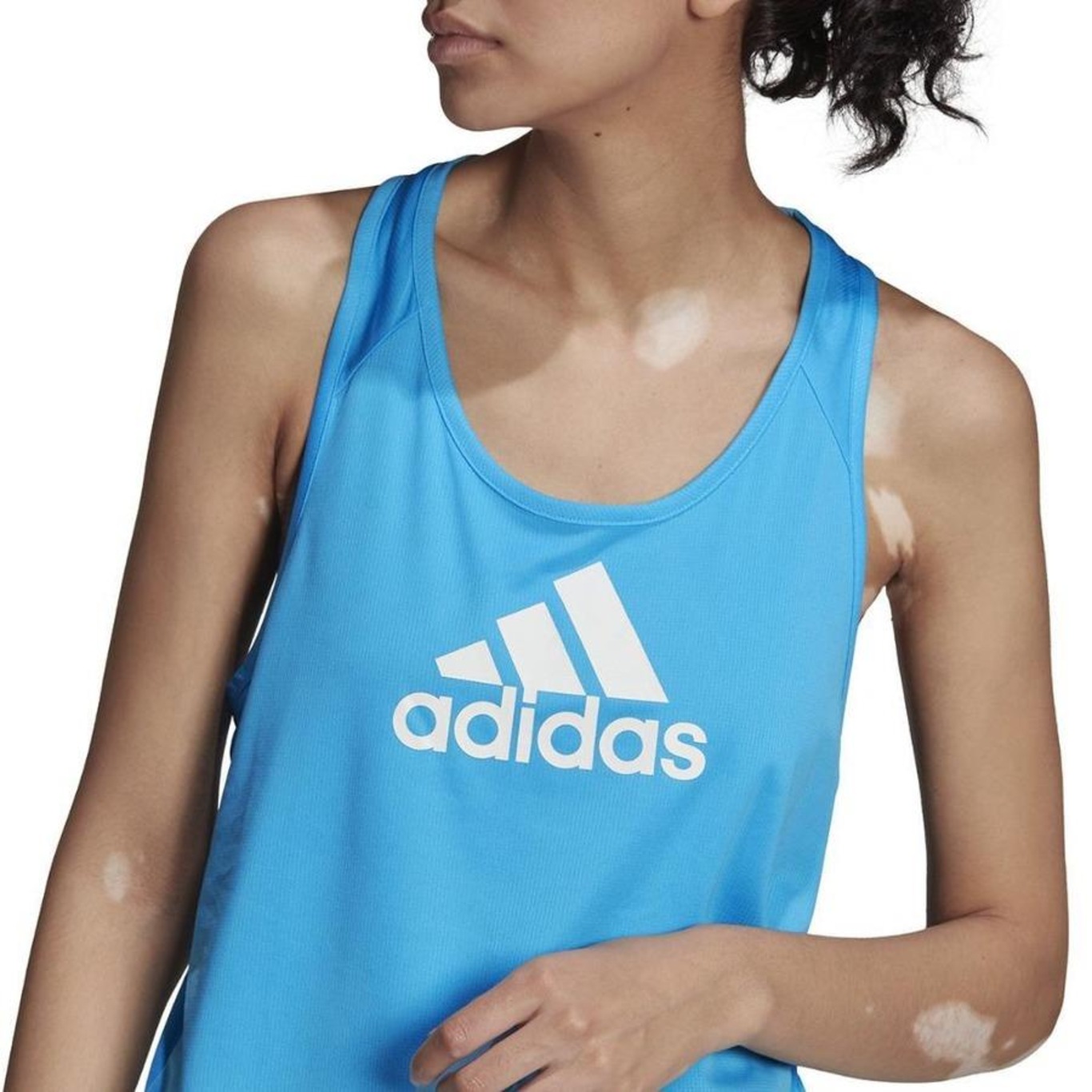 Camiseta Regata adidas Designed 2 Move Logo - Feminina - Foto 5