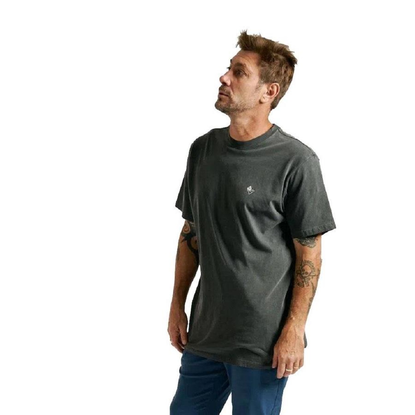 Camiseta Volcom Esp Mc Stonetech - Masculina - Foto 1