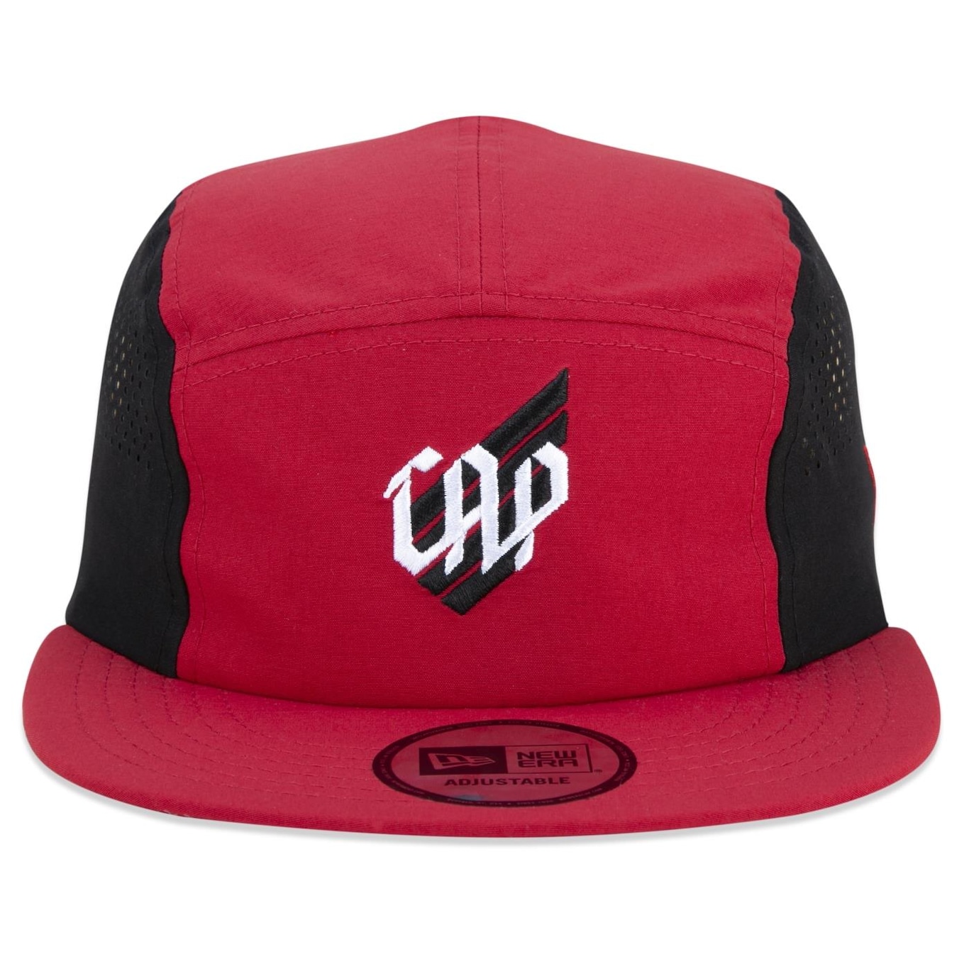 Boné Aba Reta New Era Camper Futebol Athletico Paranaense - Strapback - Adulto - Foto 2