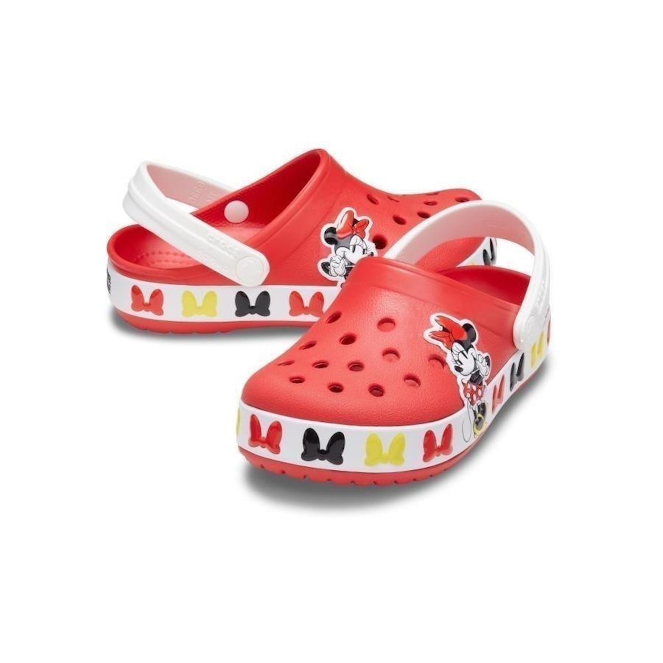 Crocs Fl Disney Minnie Mouse Bnd Cgk - Infantil - Foto 4