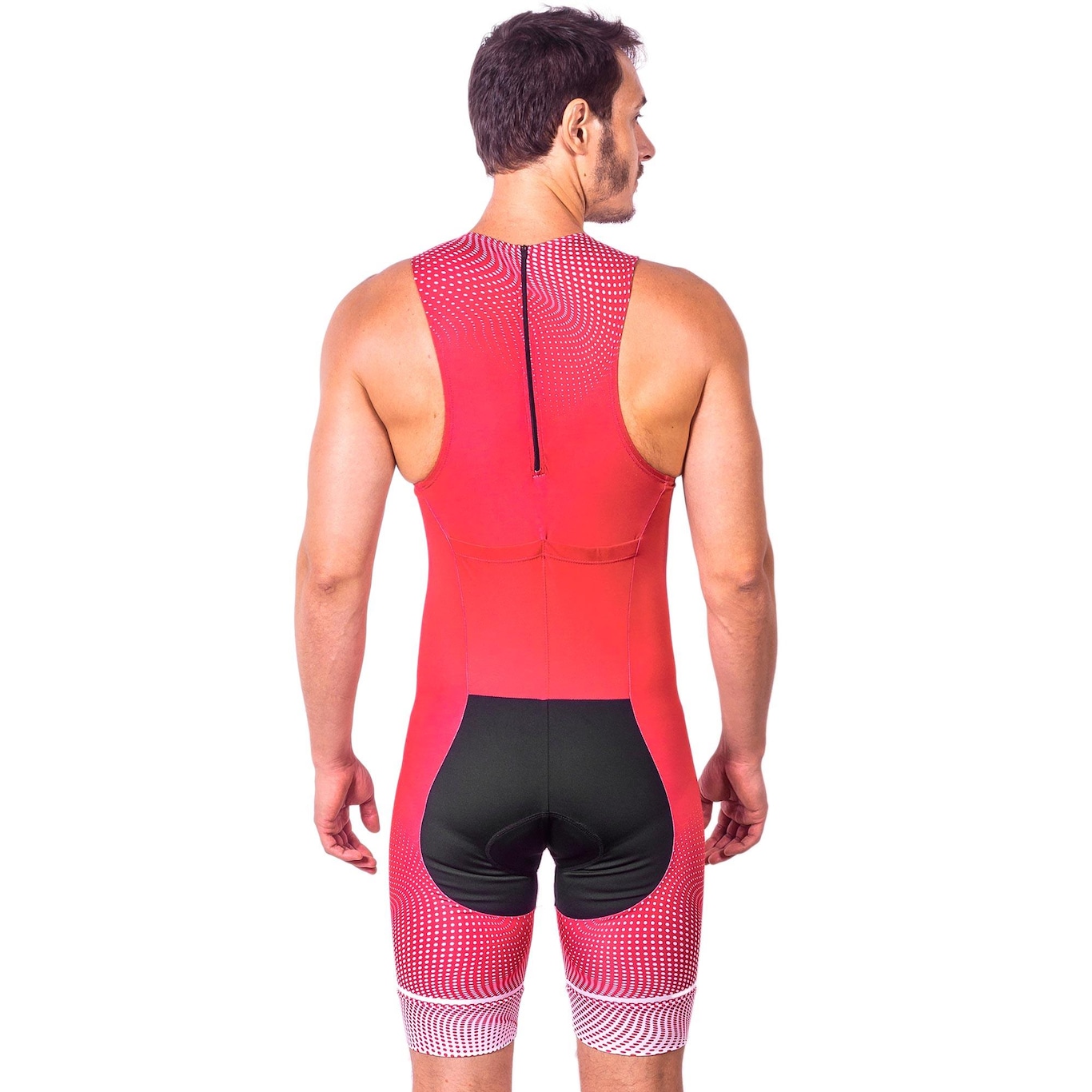 Macaquinho Kauna sem Mangas Triathlon Elite Proteção UV50+ - Masculino - Foto 3