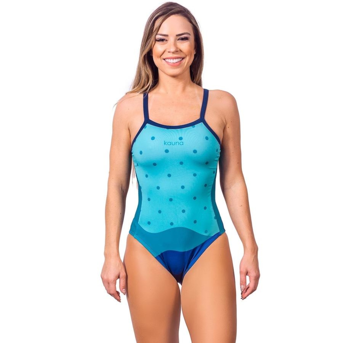 Maiô Kauna Acqua Proteção UV50+ - Feminino - Foto 1