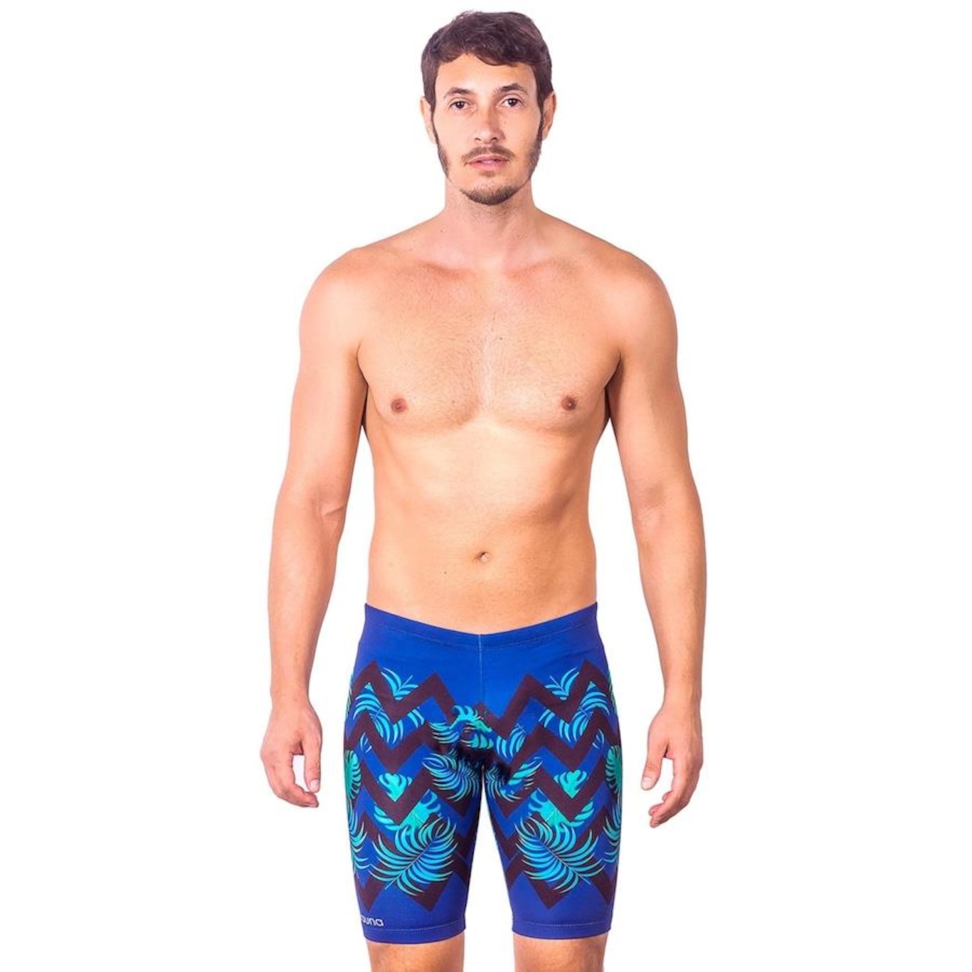 Bermuda de Natação Kauna Hawaii Proteção UV50+ - Masculina - Foto 1