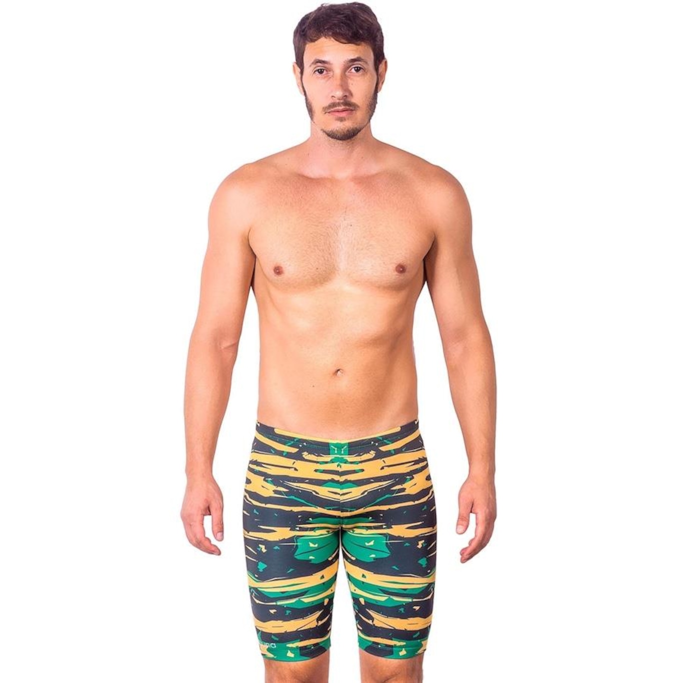 Bermuda de Natação Kauna Camuflagem Serra Leoa Proteção UV50+ - Masculina - Foto 1