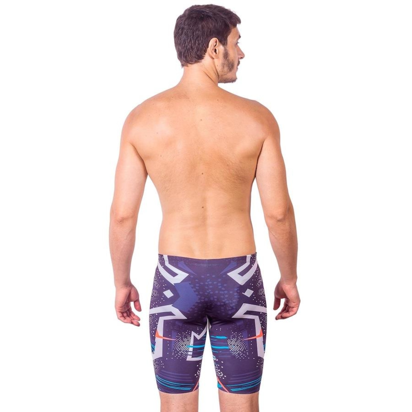 Bermuda de Natação Kauna Big Bang Proteção UV50+ - Masculina - Foto 2