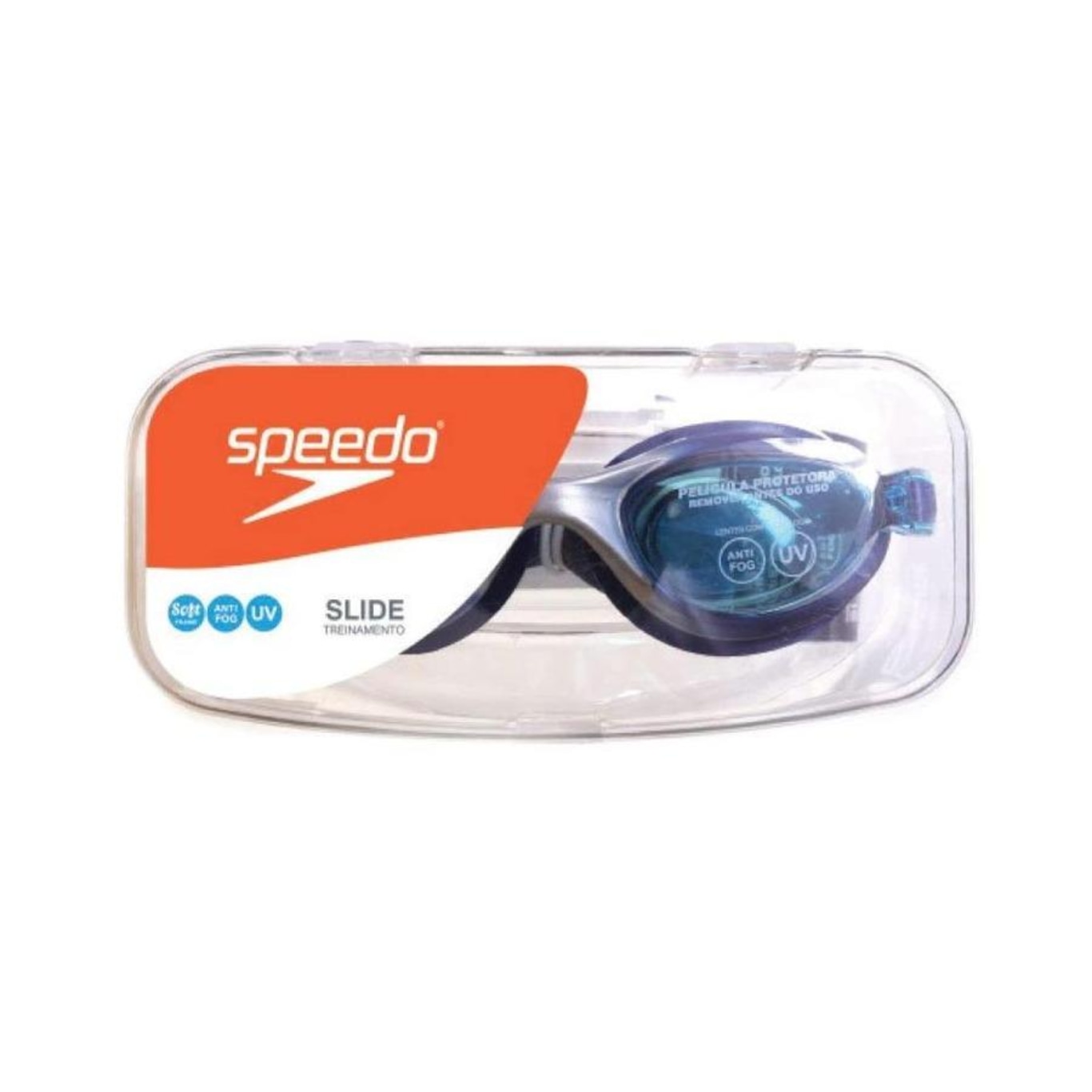 Óculos de Natação Speedo New Shark Ajustável Piscina Praia - Adulto - Foto 2