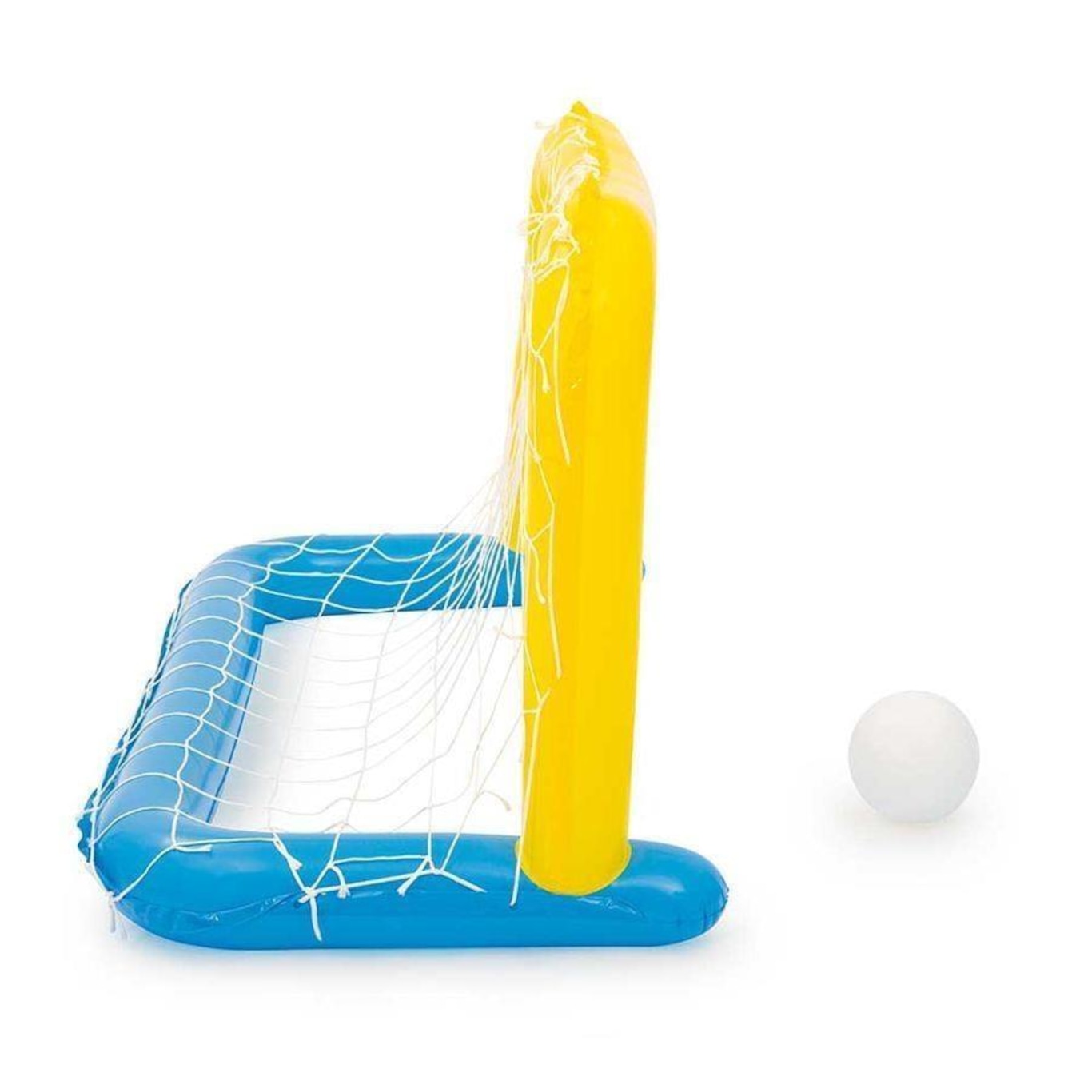 Conjunto Polo Aquático Bestway com Bola e Gol Inflável 1,42m - Foto 3