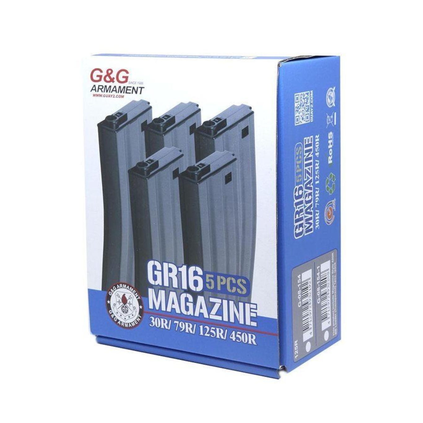 Magazine de Metal G&G para M4 com 5 Peças - Adulto - Foto 3