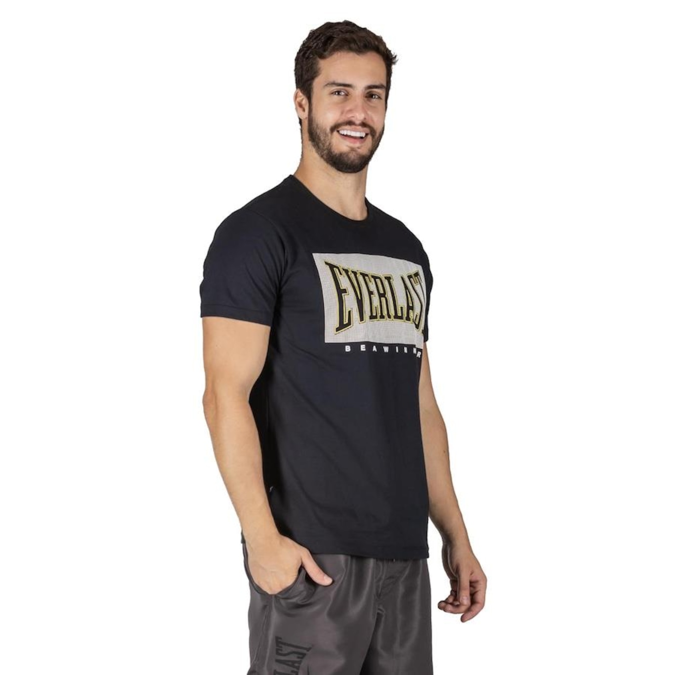 Camiseta Everlast Relevo Line 2 - Masculina - Foto 3