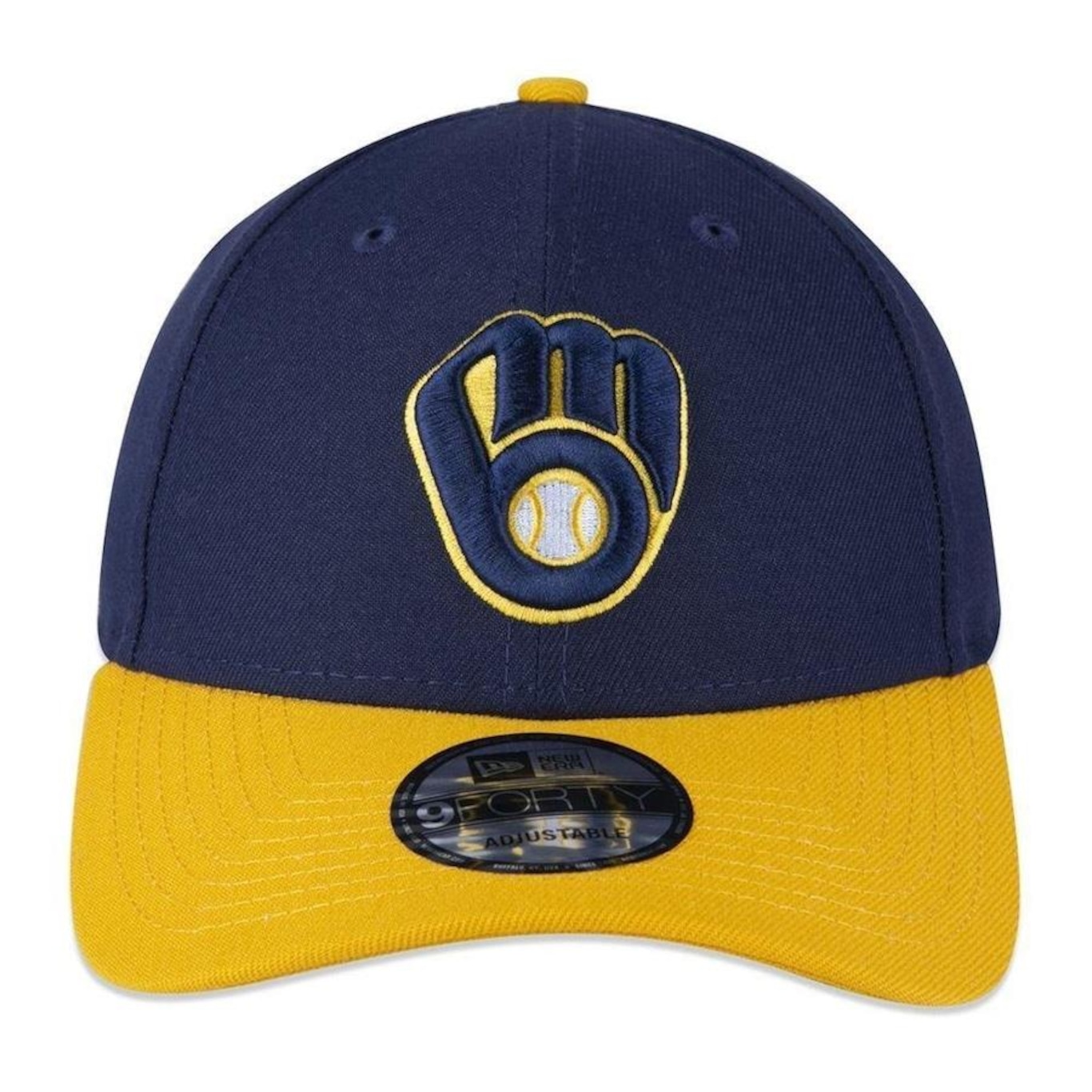 Boné Aba Curva New Era Milwaukee Brewers 940 SN - Snapback - Adulto - Foto 3