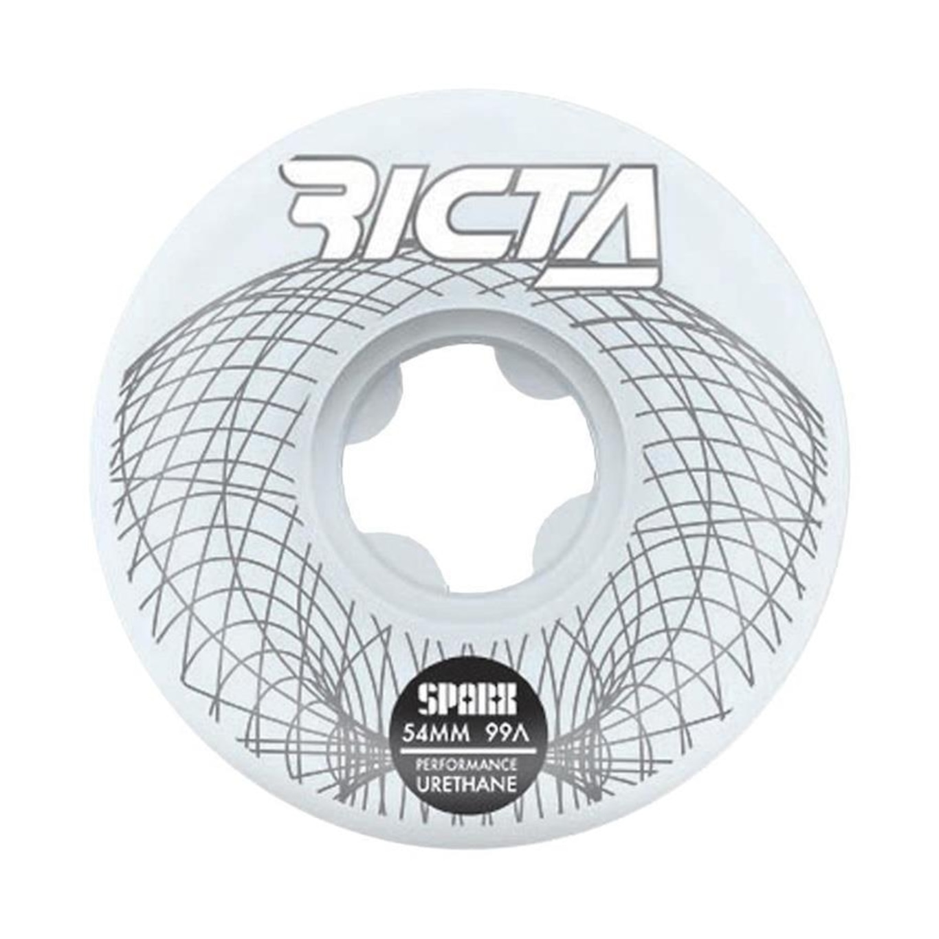 Roda de Skate Ricta 54mm Wireframe Sparx 99A - Foto 1