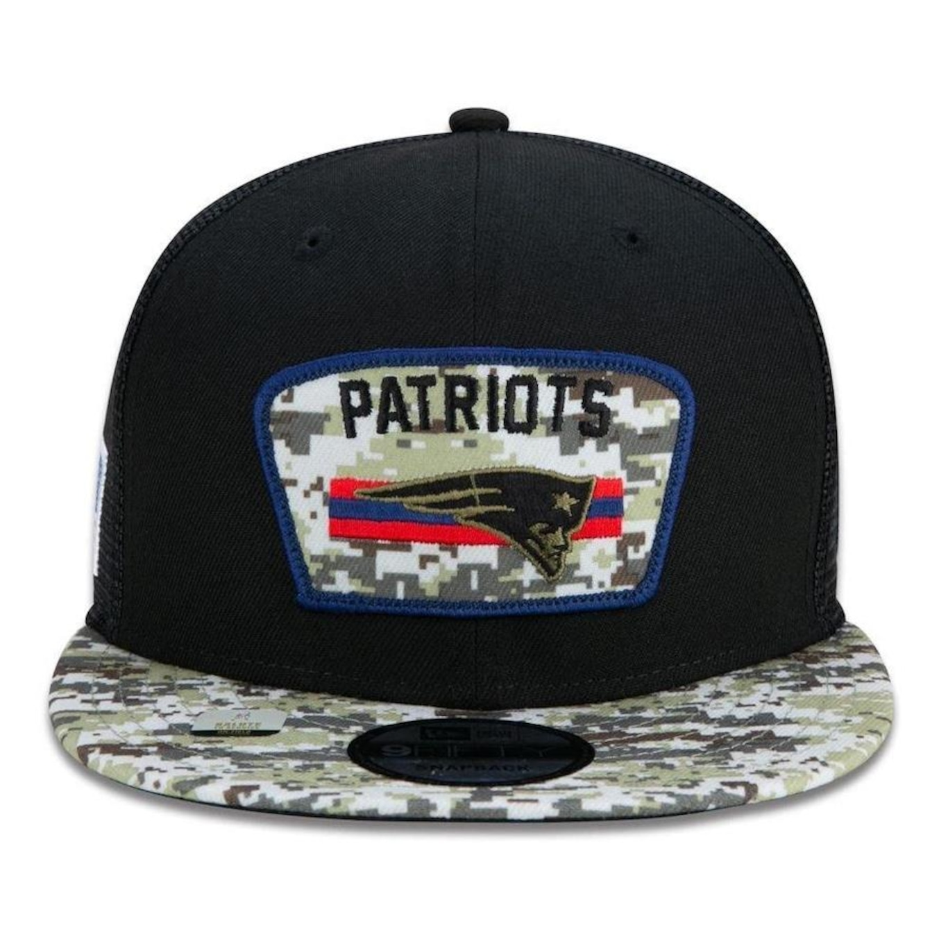 Boné Aba Reta New Era New England Patrios 950 NFL21 Salute to Service - Snapback - Adulto - Foto 3