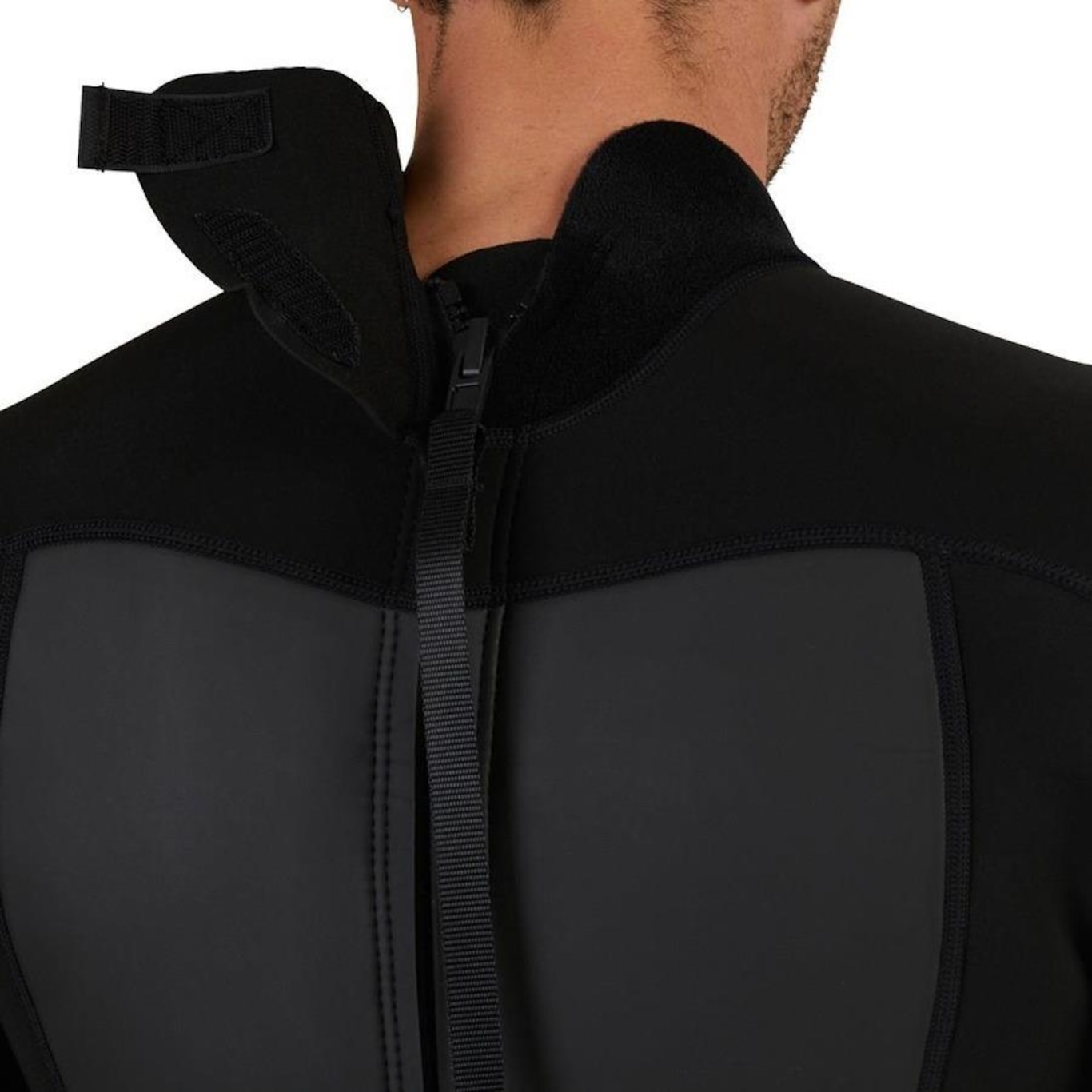 Long John Quiksilver Prologue Back Zip 3/2 Manga Longa - Masculino - Foto 3