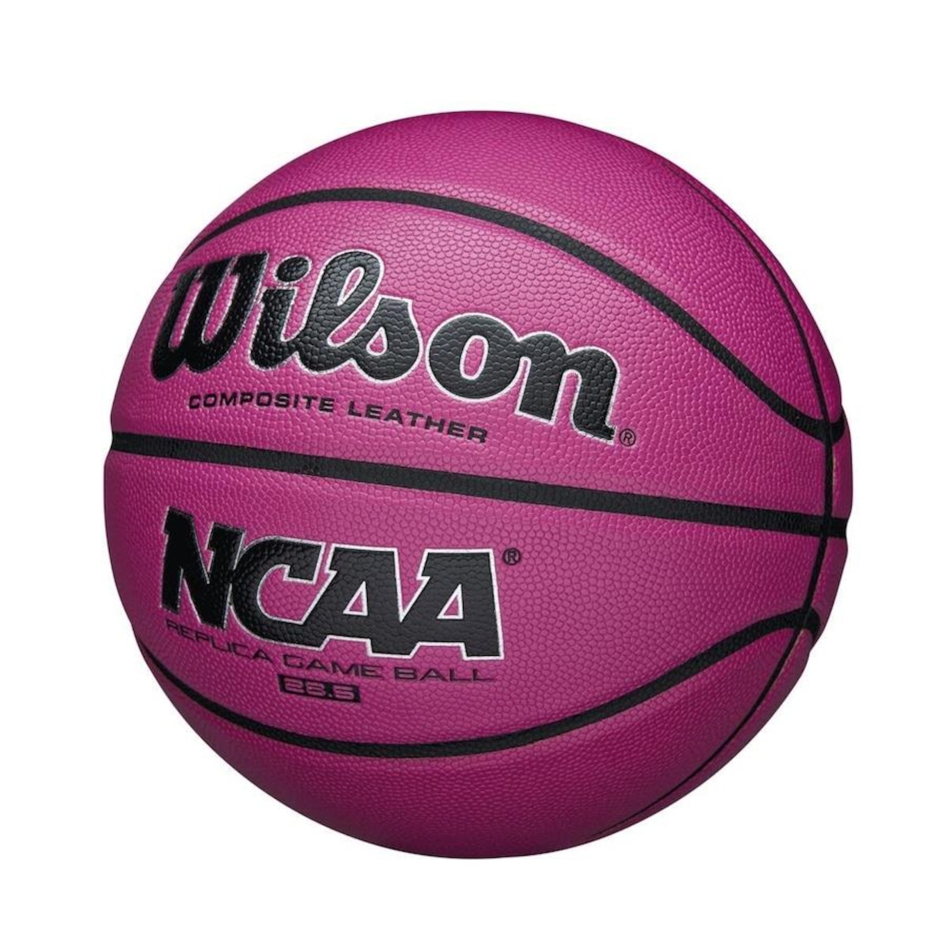 Bola de Basquete Wilson NCAA - Preto/Prata