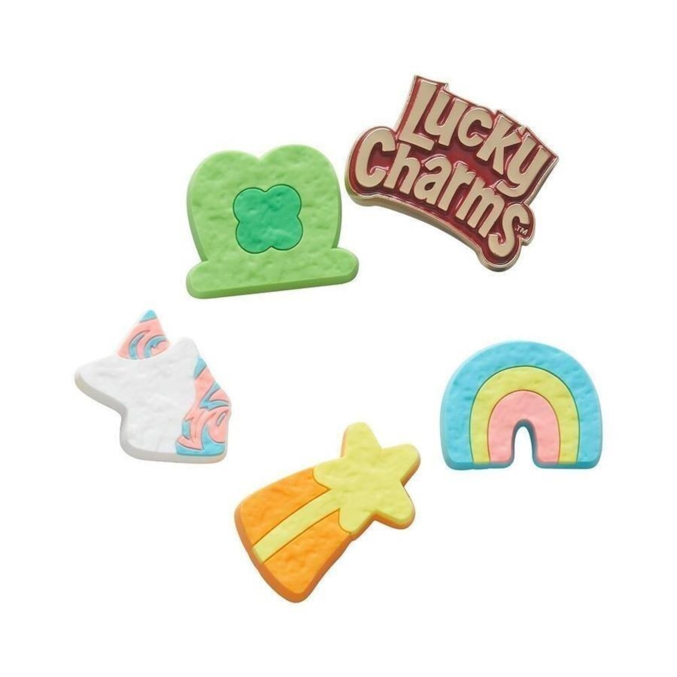 Jibbitz Charms Lucky Pack 5 Unico - Foto 1