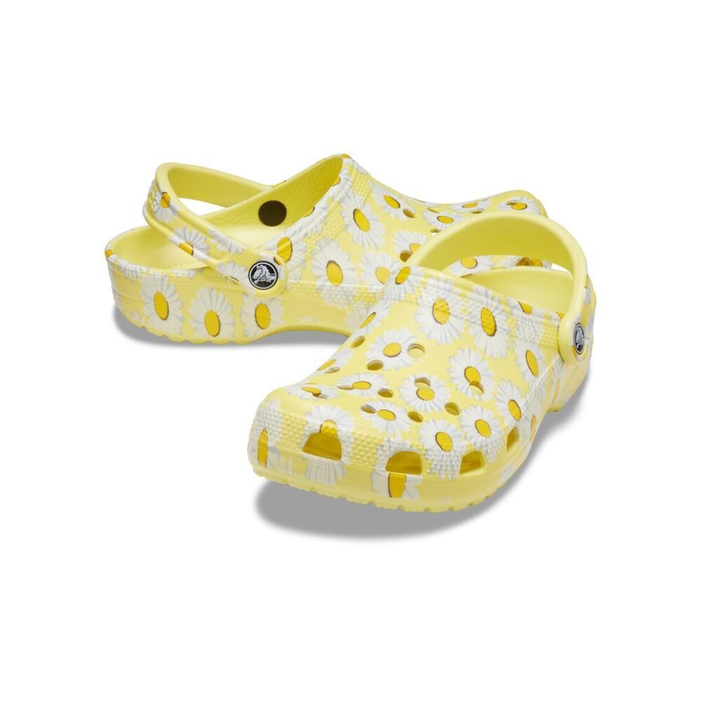 Sand lia Crocs Classic Vacay Vibes Clog Cereja Daisy Unissex