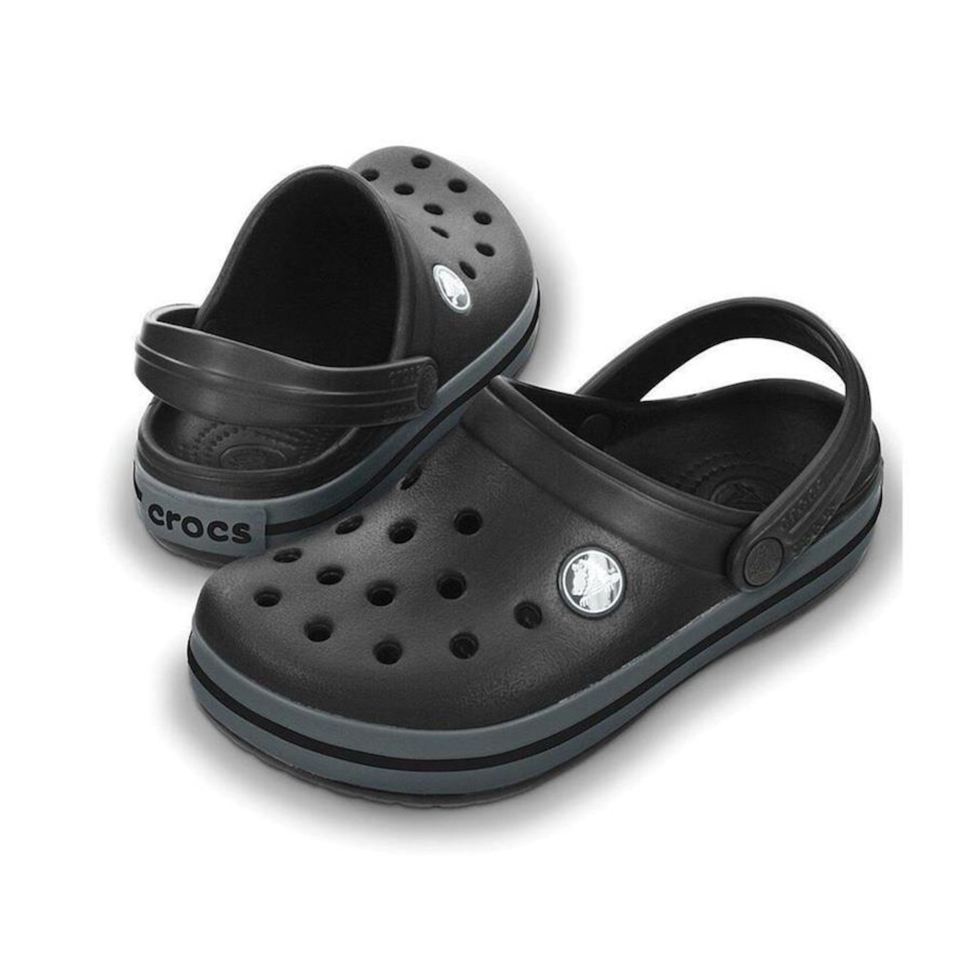 Sandália Crocs Crocband Clog Kids - Infantil - Foto 3