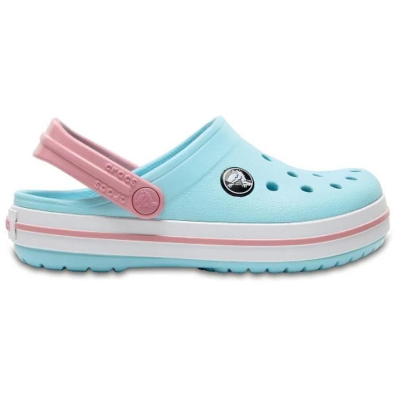 Sandália Crocs Crocband Clog Kids - Infantil - Foto 1