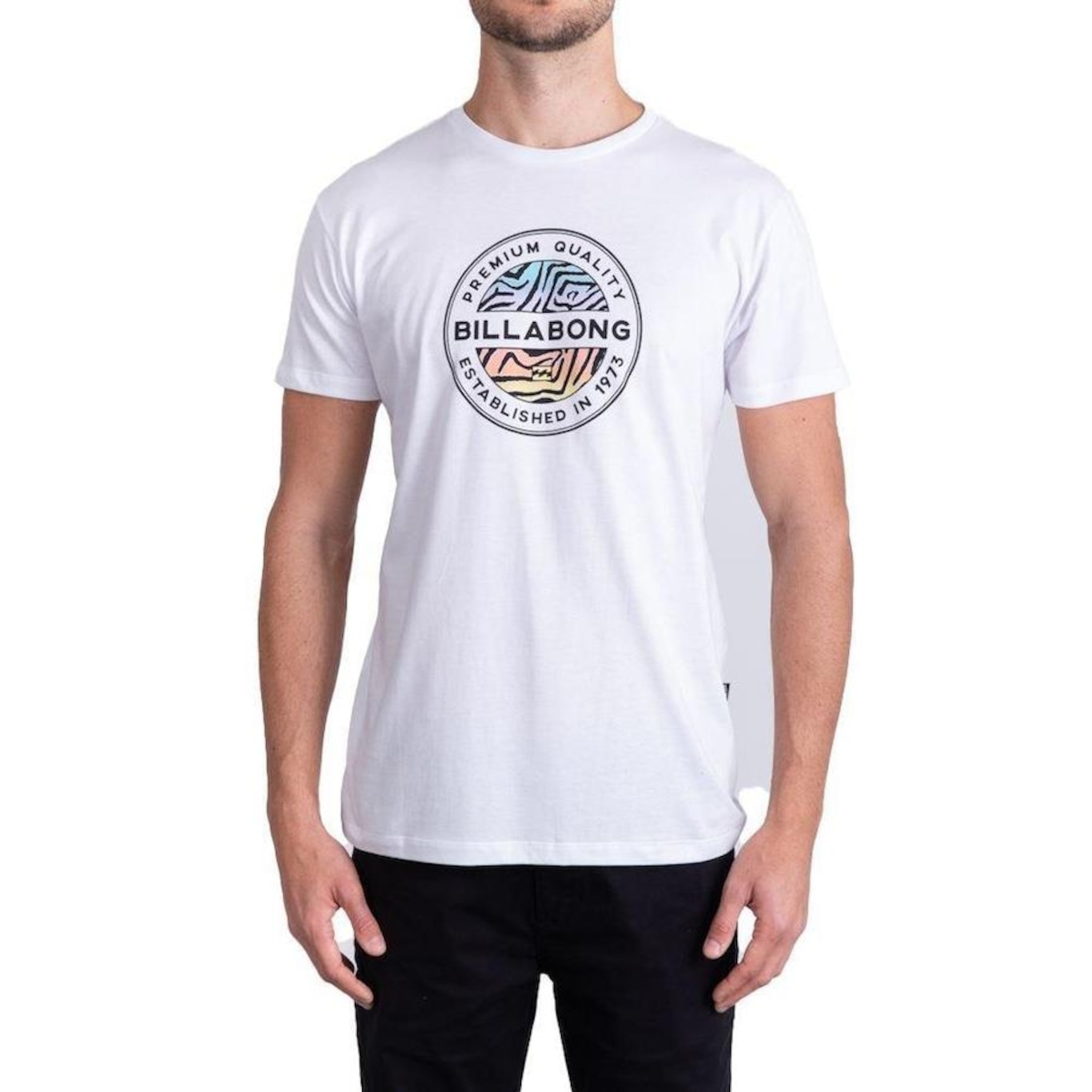 Camiseta Billabong Rotor Fill II - Masculina - Foto 1