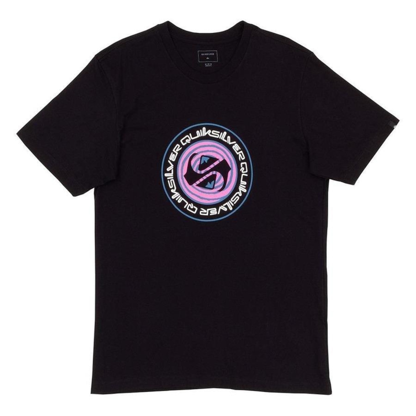 Camiseta Quiksilver Circle Game - Masculina - Foto 3