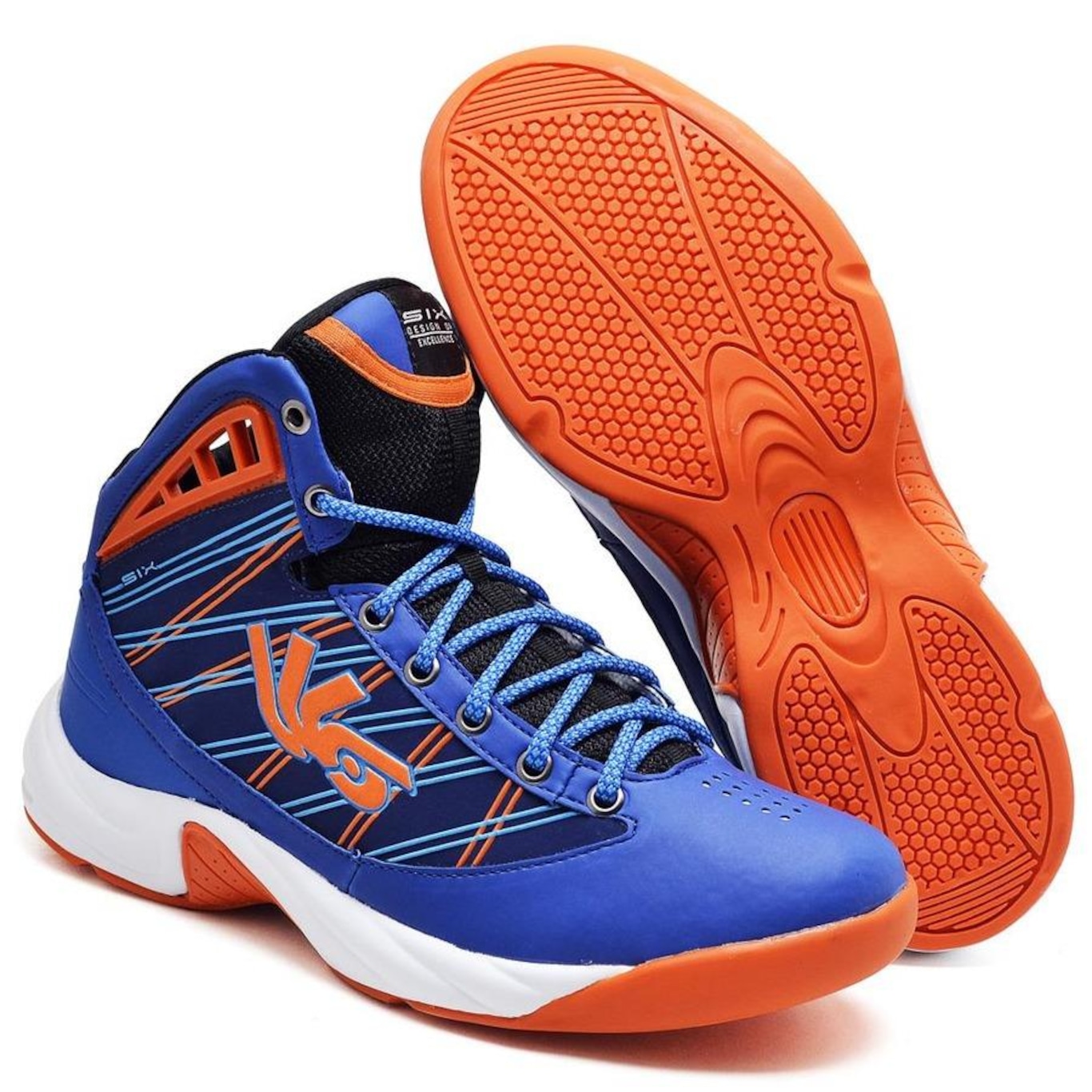 Tênis Six Street Basquete Tamanho Especial Get Up - Masculino - Foto 3