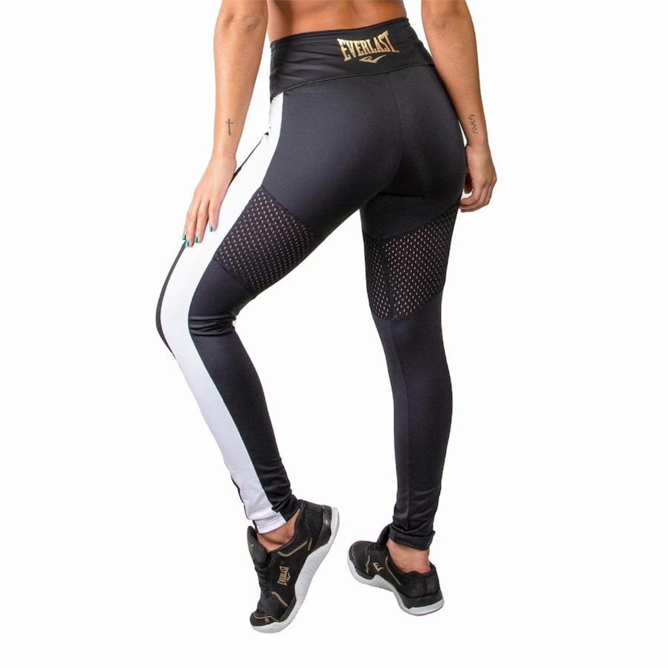 Calça Legging Academia Everlast Flores