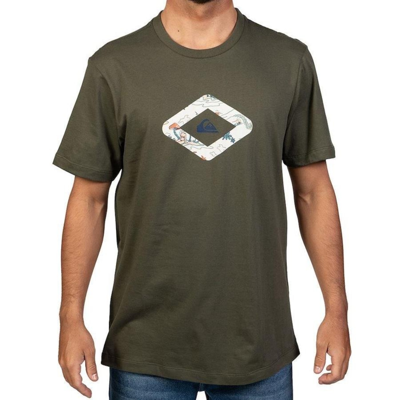 Camiseta Quiksilver Let It Ride - Masculina - Foto 1