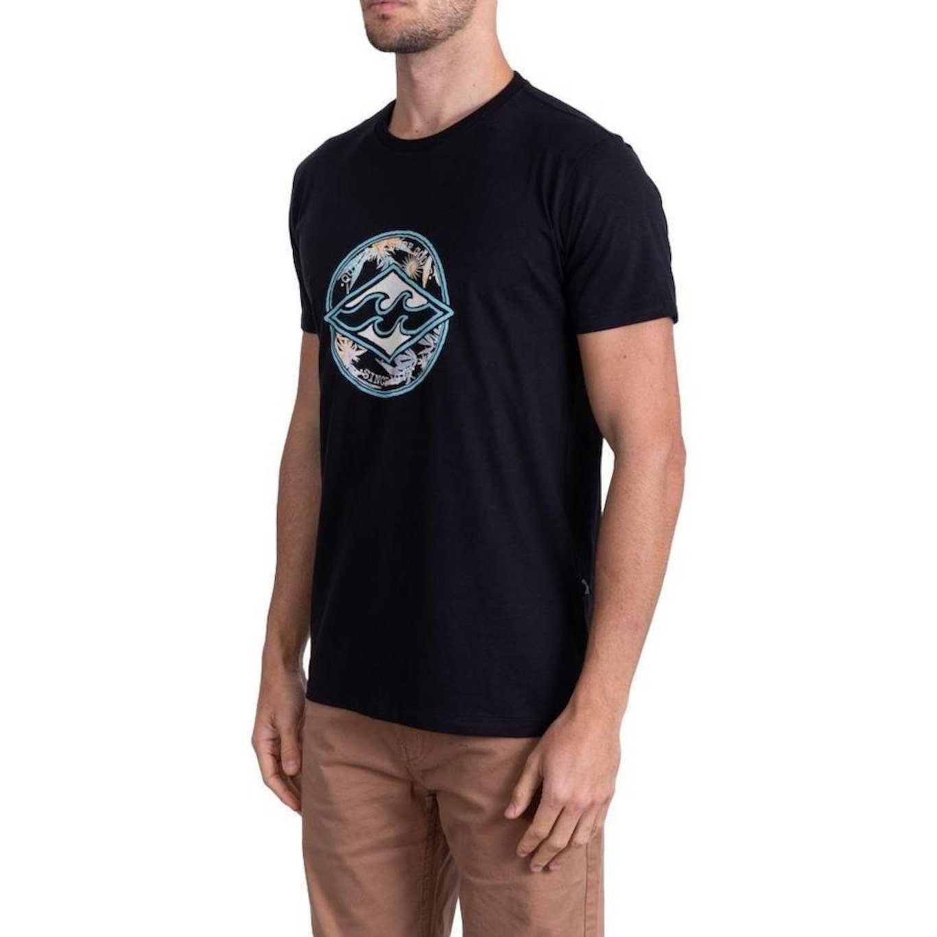 Camiseta Billabong Rotor Diamond I - Masculina - Foto 1