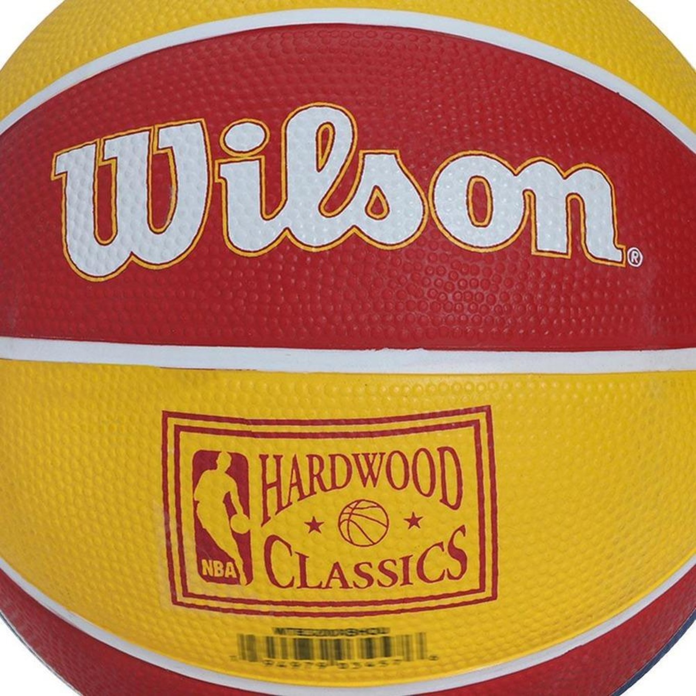 Mini Bola de Basquete Wilson Houston Rockets NBA Team Retro