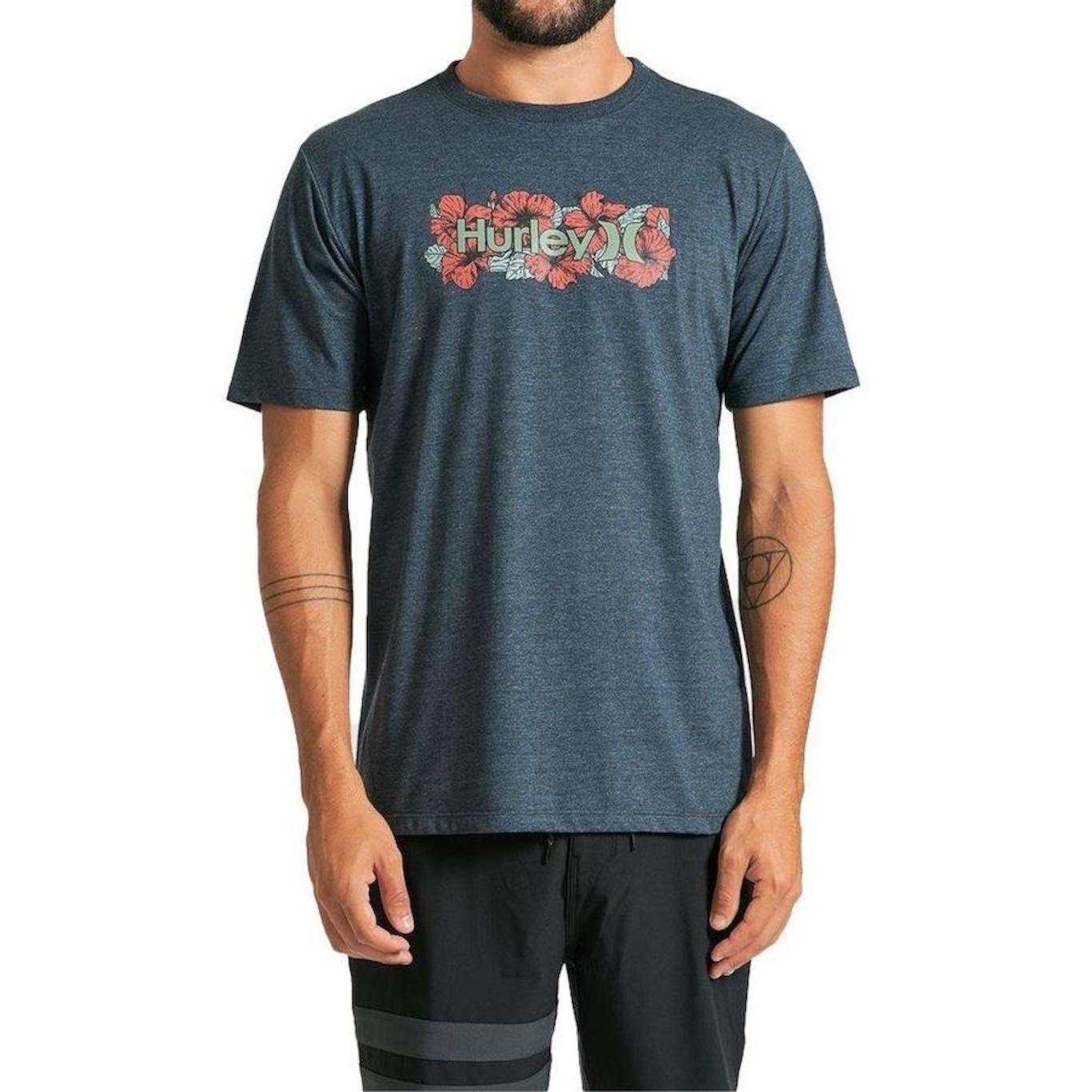 Camiseta Hurley O&O Rose - Masculina - Foto 1