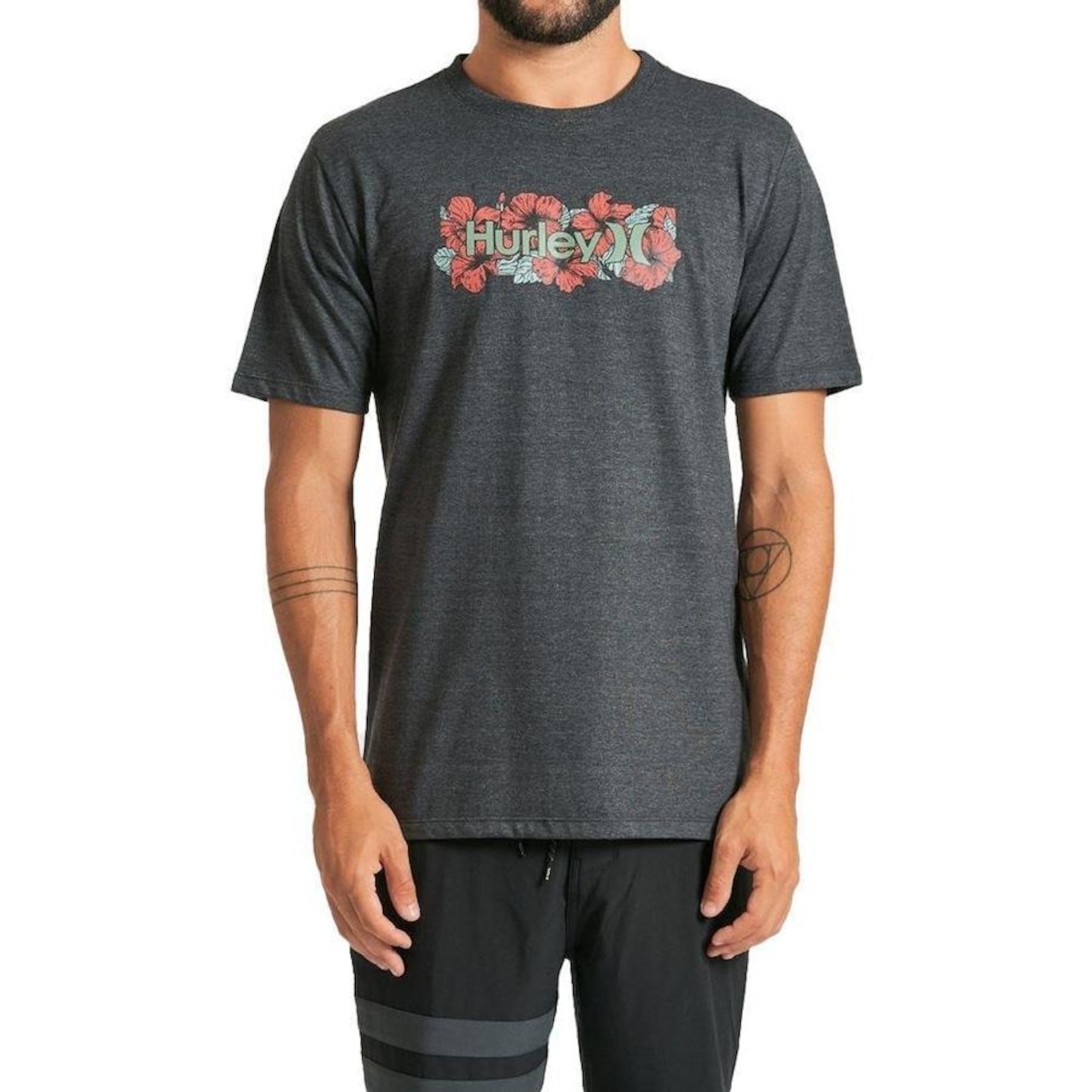 Camiseta Hurley O&O Rose - Masculina - Foto 1