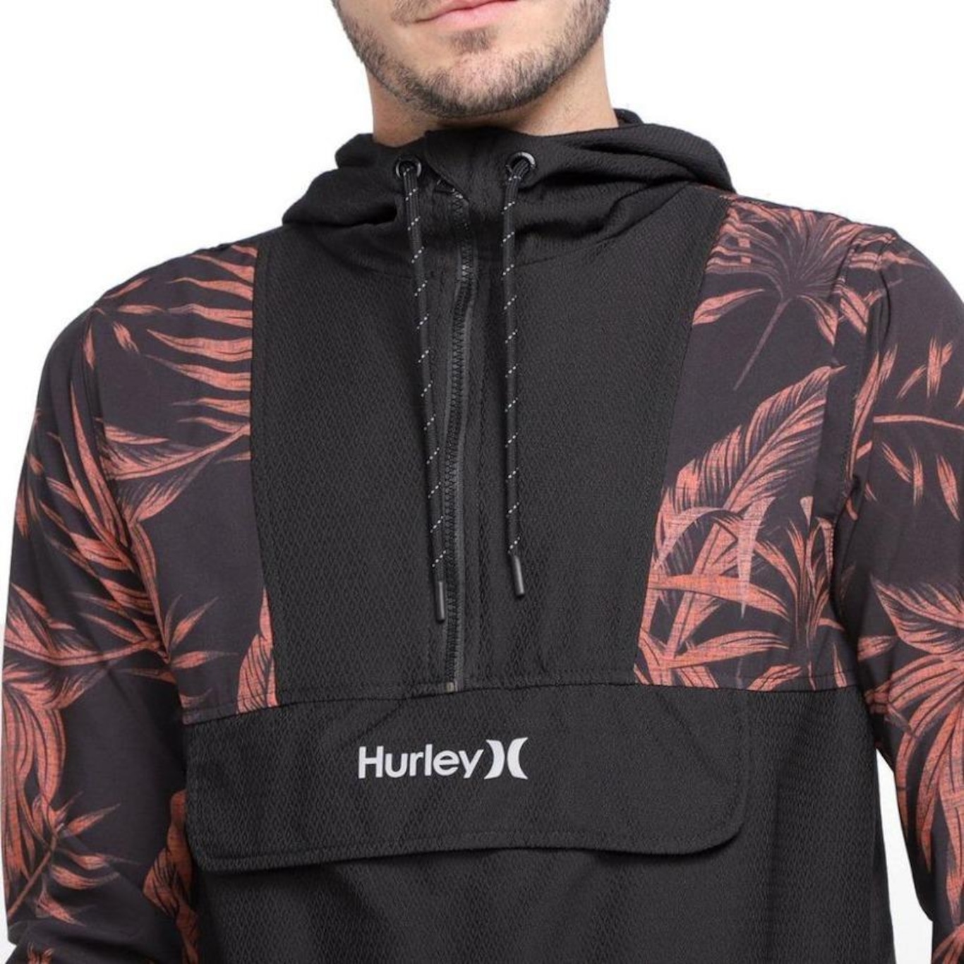 Jaqueta com Capuz Hurley Windbreaker Sublime - Masculina - Foto 3