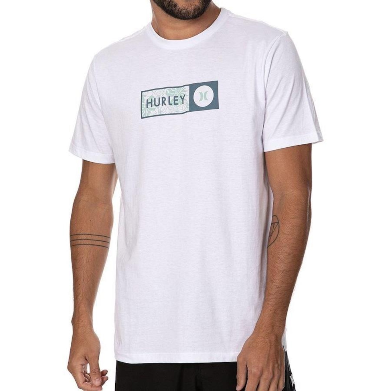 Camiseta Hurley Dudemans Box - Masculina - Foto 1