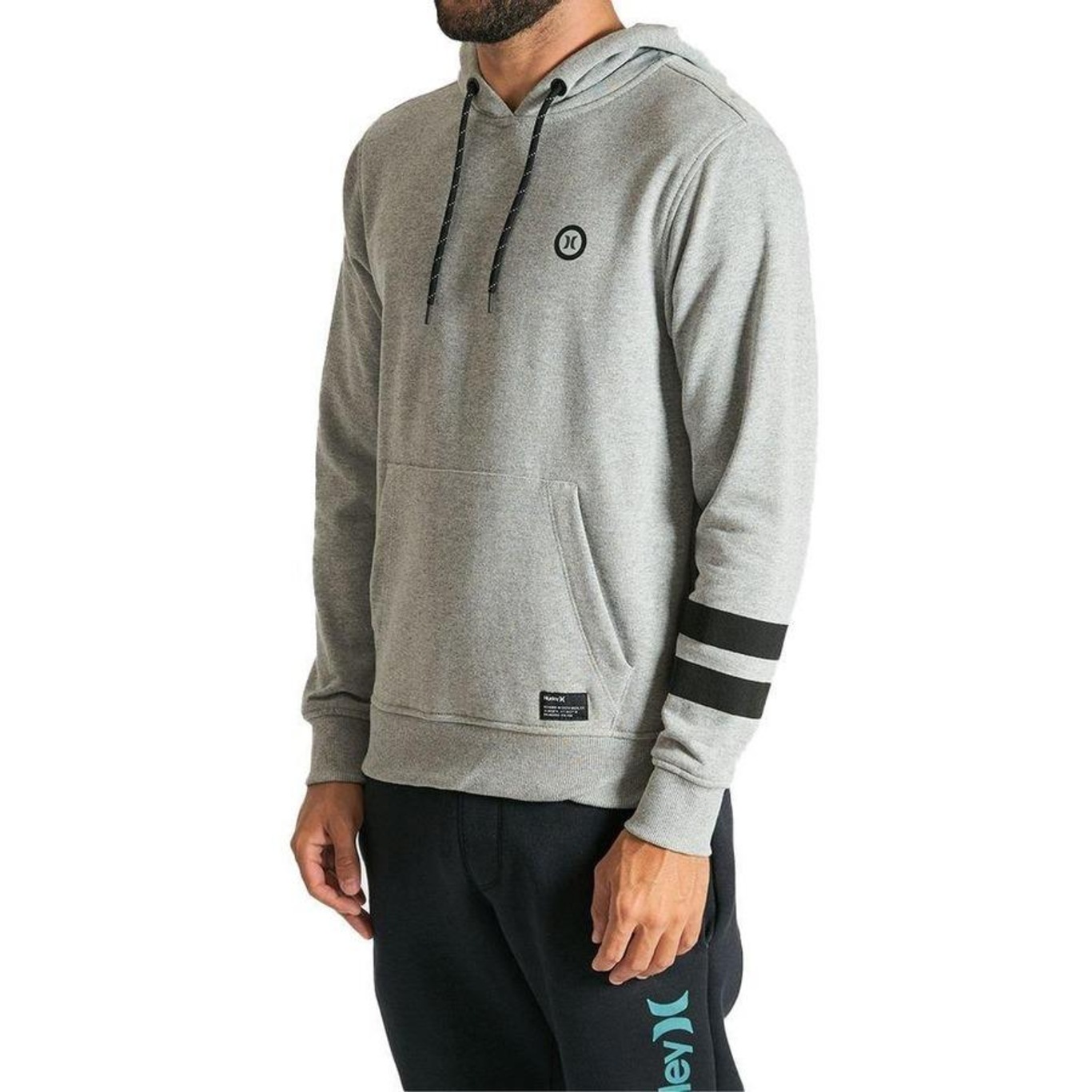 Blusão de Moletom com Capuz Hurley Layers - Masculino - Foto 3