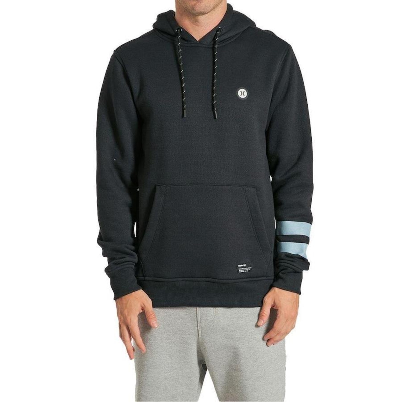 Blusão de Moletom com Capuz Hurley Layers - Masculino - Foto 1