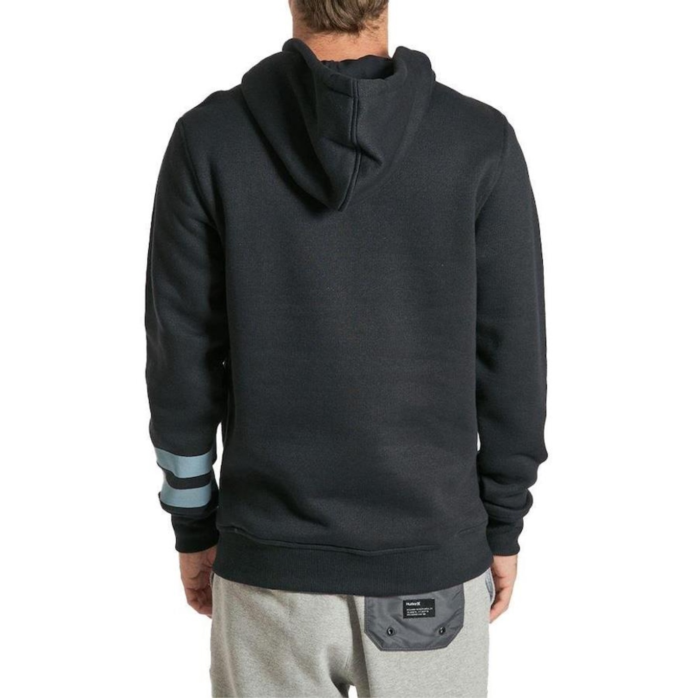 Blusão de Moletom com Capuz Hurley Layers - Masculino - Foto 2