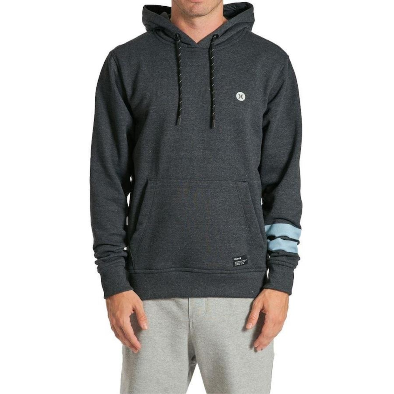 Blusão de Moletom com Capuz Hurley Layers - Masculino - Foto 1