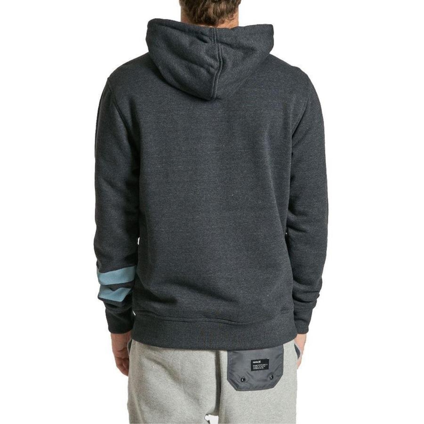 Blusão de Moletom com Capuz Hurley Layers - Masculino - Foto 2