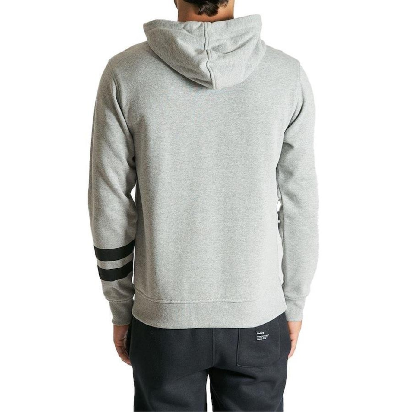 Blusão de Moletom com Capuz Hurley Layers Oversize - Masculino - Foto 2