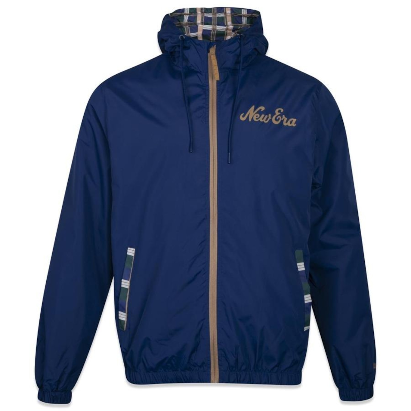 Jaqueta New Era Corta Vento Windbreaker Modern Classic - Masculino - Foto 1